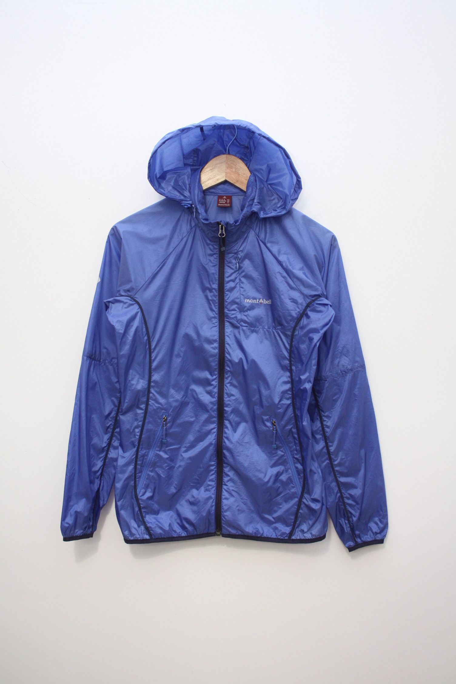 Montbell Montbell Navy Blue Lightweight Windbreaker XS Size US XS / EU 42 / 0 - 2 Thumbnail