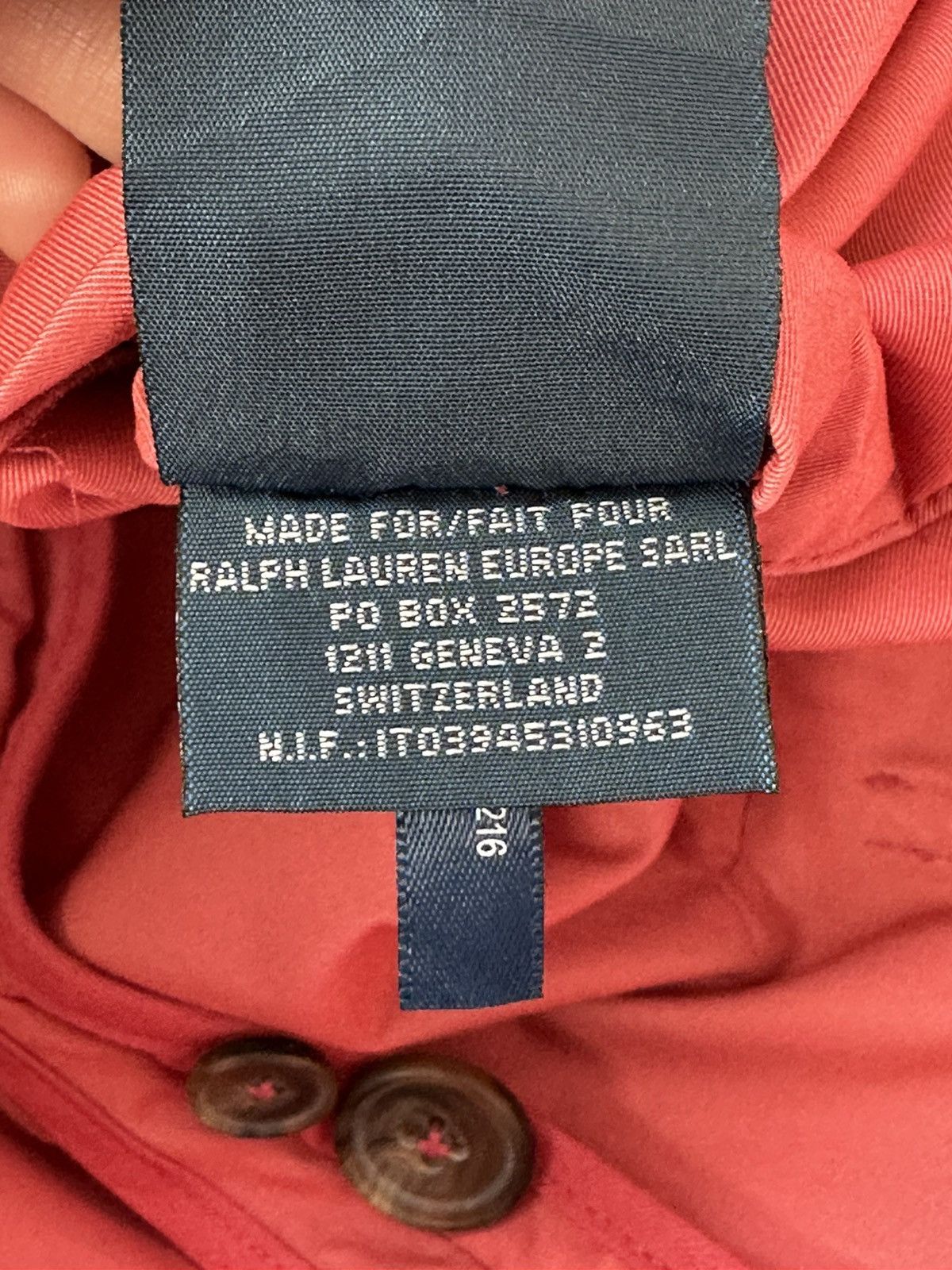 Polo Ralph Lauren × Vintage Vintage Polo Ralph Lauren Y2k Blazer Sport Jacket Size 40R - 10 Thumbnail
