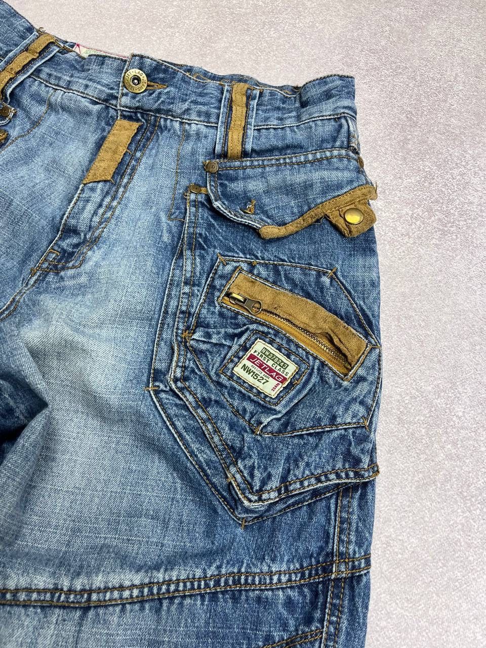 Vintage Vintage Jetlag Crazy Avantgarde Baggy Denim Jeans Cargo 32 Size US 32 / EU 48 - 5 Thumbnail