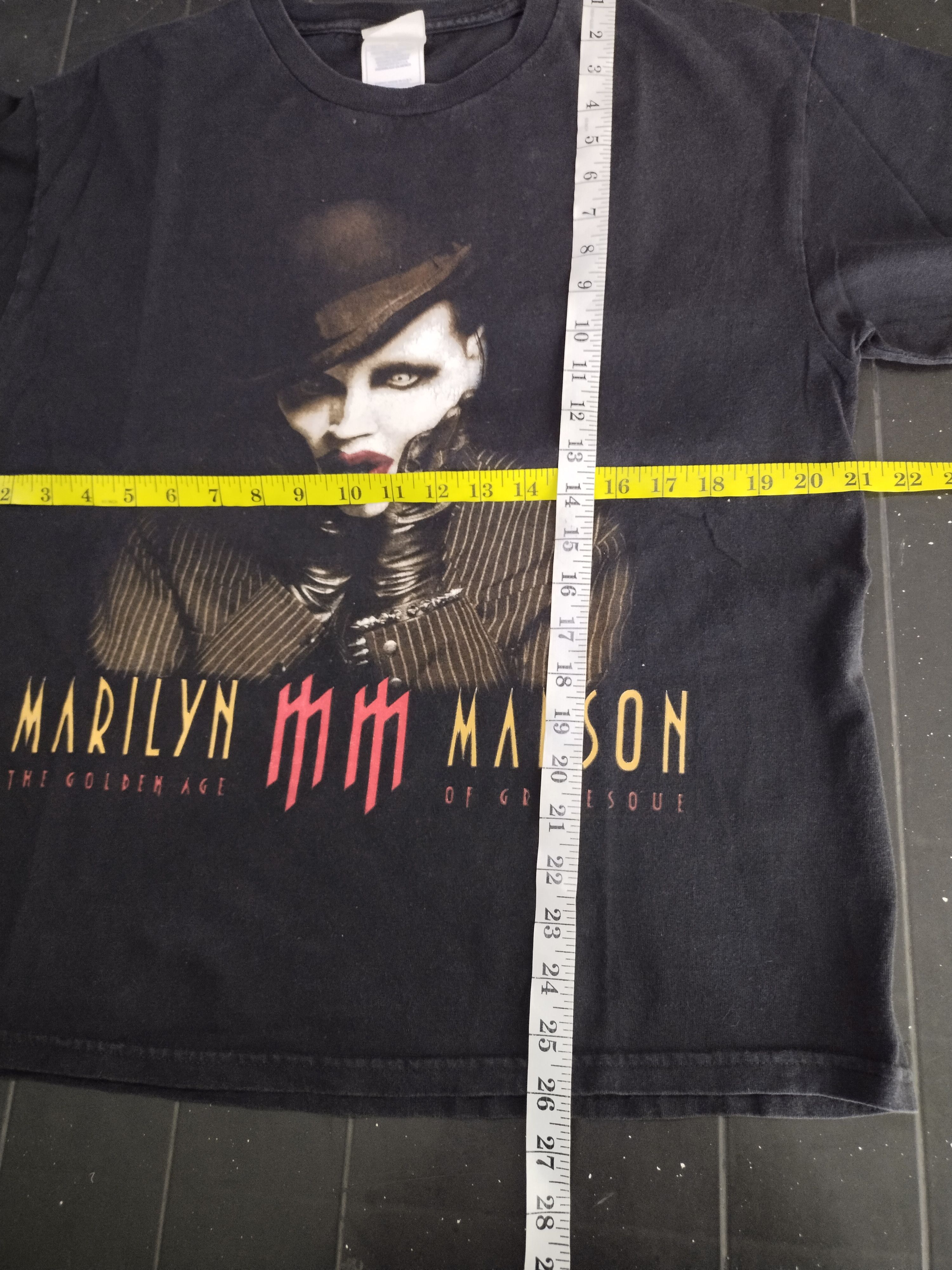 Marilyn Manson 03's Vintage The Golden Age Of Grotesque Promo Shirt Tee Size US M / EU 48-50 / 2 - 12 Thumbnail