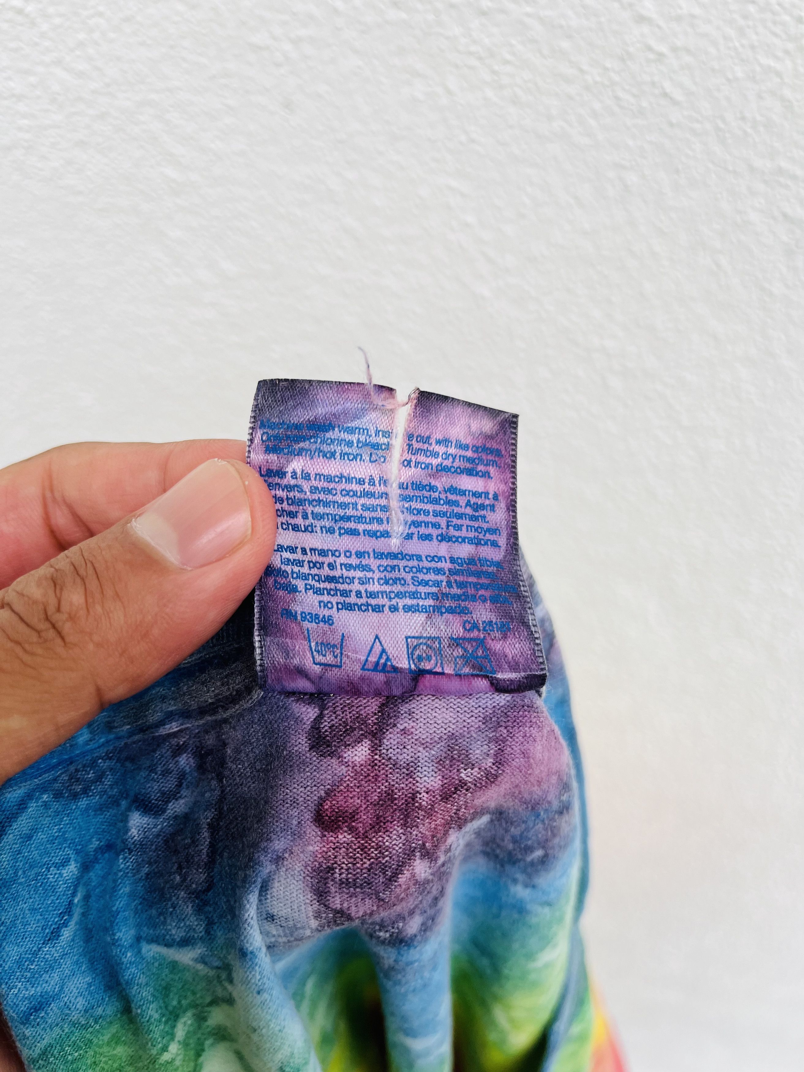 Japanese Brand × Vintage Vintage Tie Die Streetwear Fashion Style Size US XL / EU 56 / 4 - 8 Thumbnail