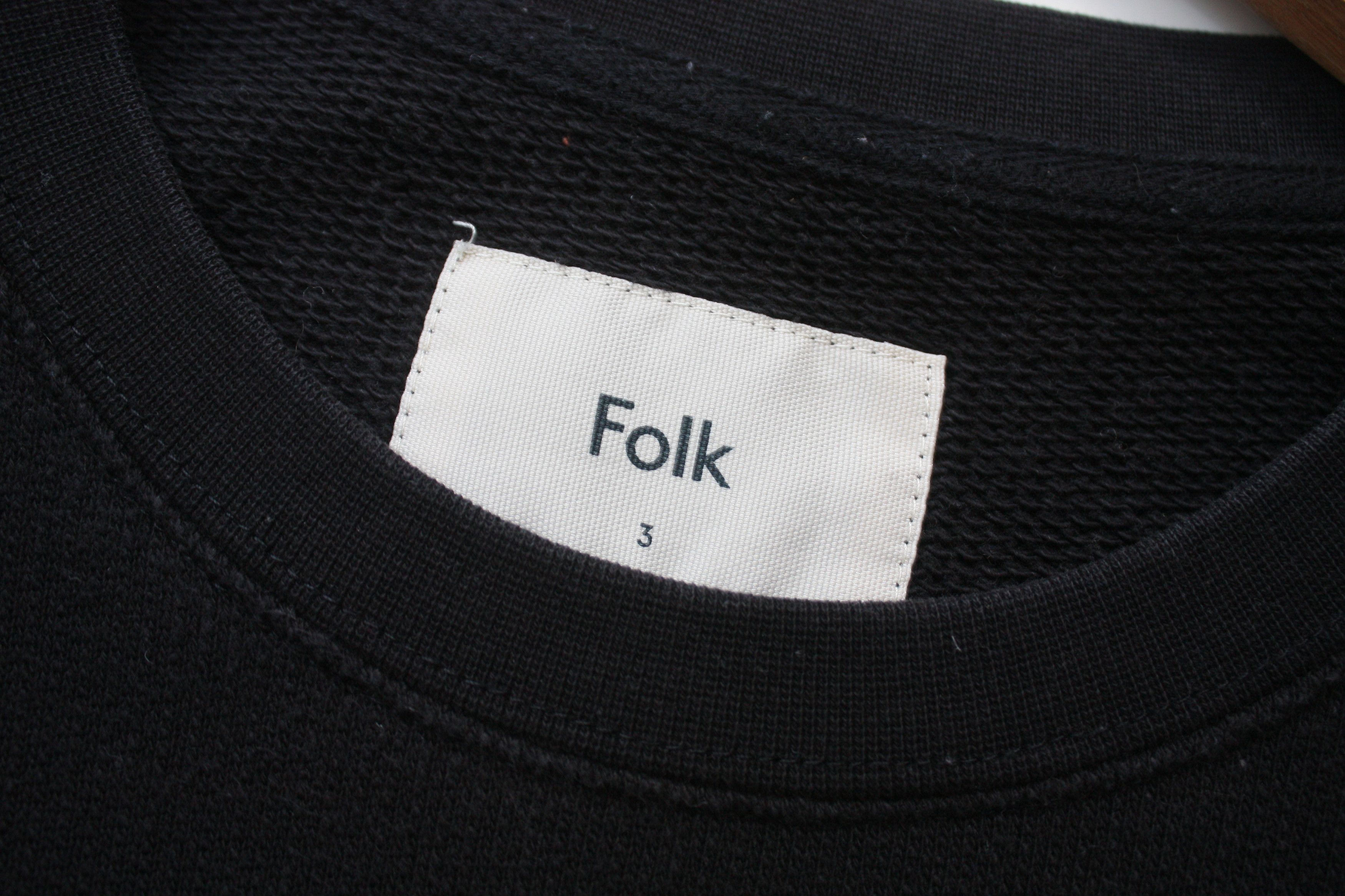 Folk Folk Black Sweatshirt Men's 3 Size US M / EU 48-50 / 2 - 5 Thumbnail