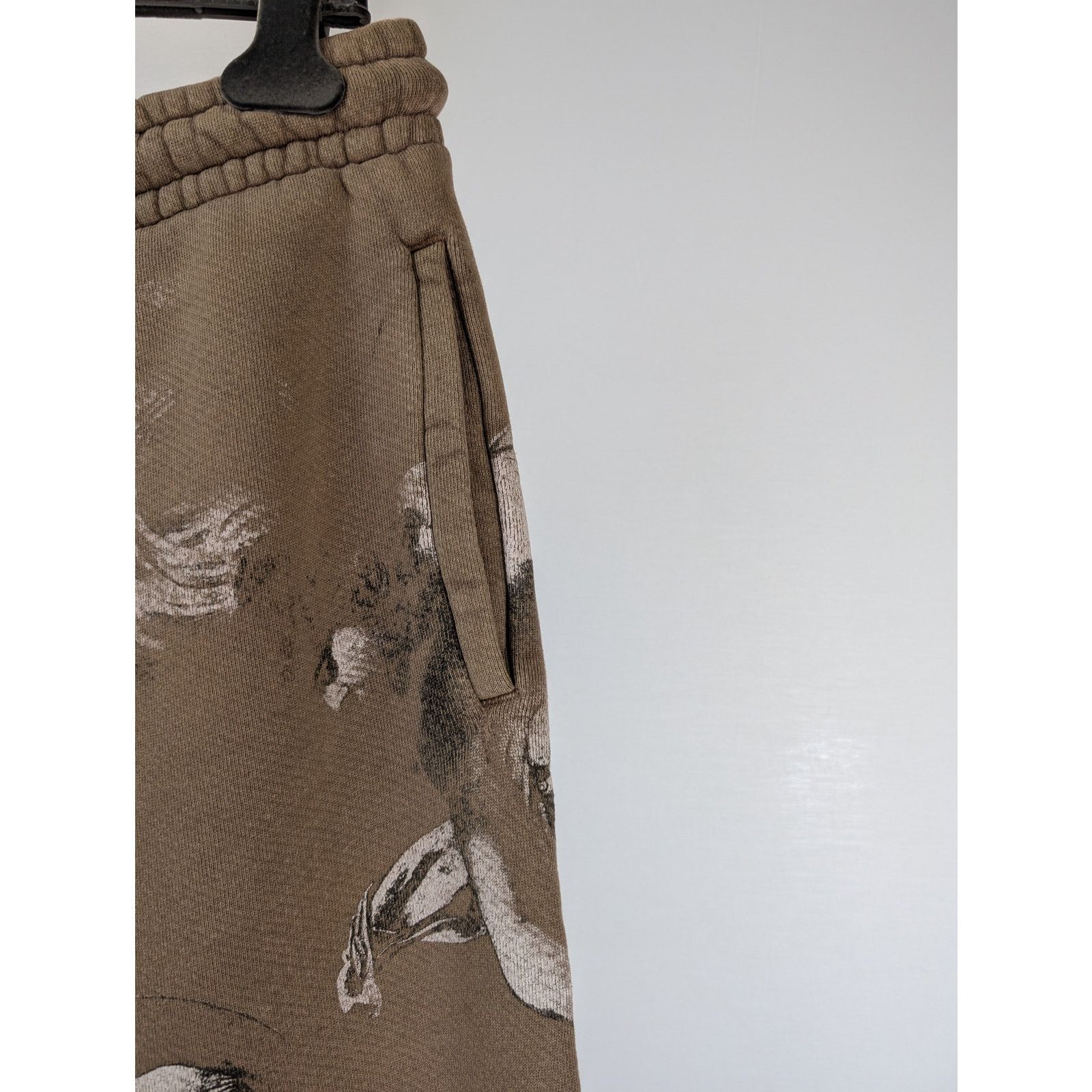 Off-White o1rshd1 BW S.Matthew Sweatpants Rain Drum Grey Size US 36 / EU 52 - 5 Thumbnail