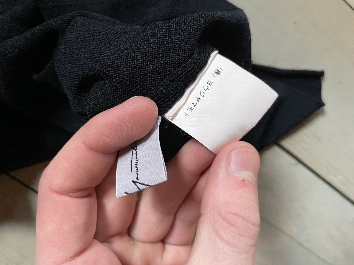 Yohji Yamamoto Yohji Yamamoto Sample distressed asymmetrical knit Size US S / EU 44-46 / 1 - 3 Thumbnail