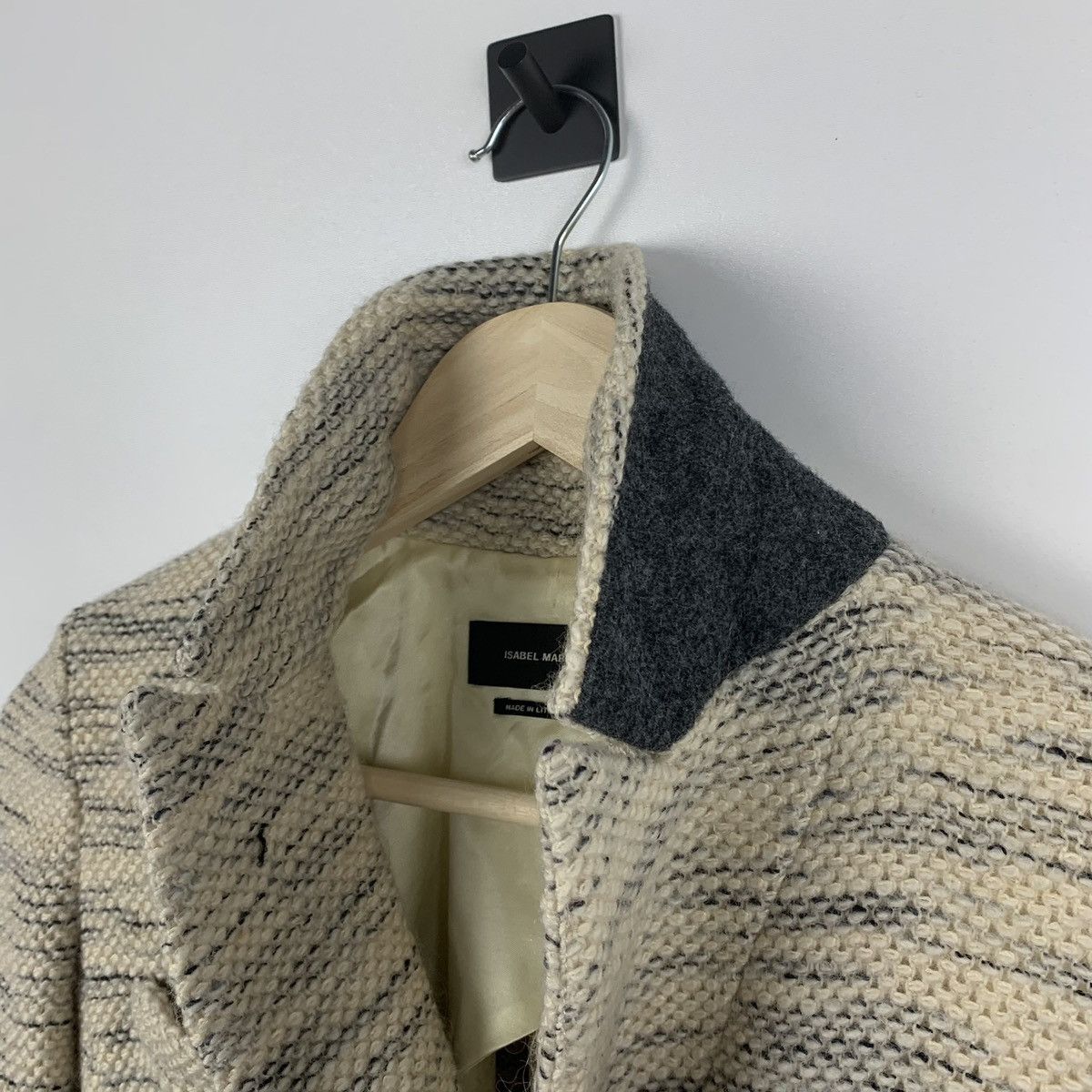 Isabel Marant Isabel Marant Textured Knit Blazer Jacket Size 36 Cream Size XS / US 0-2 / IT 36-38 - 9 Thumbnail