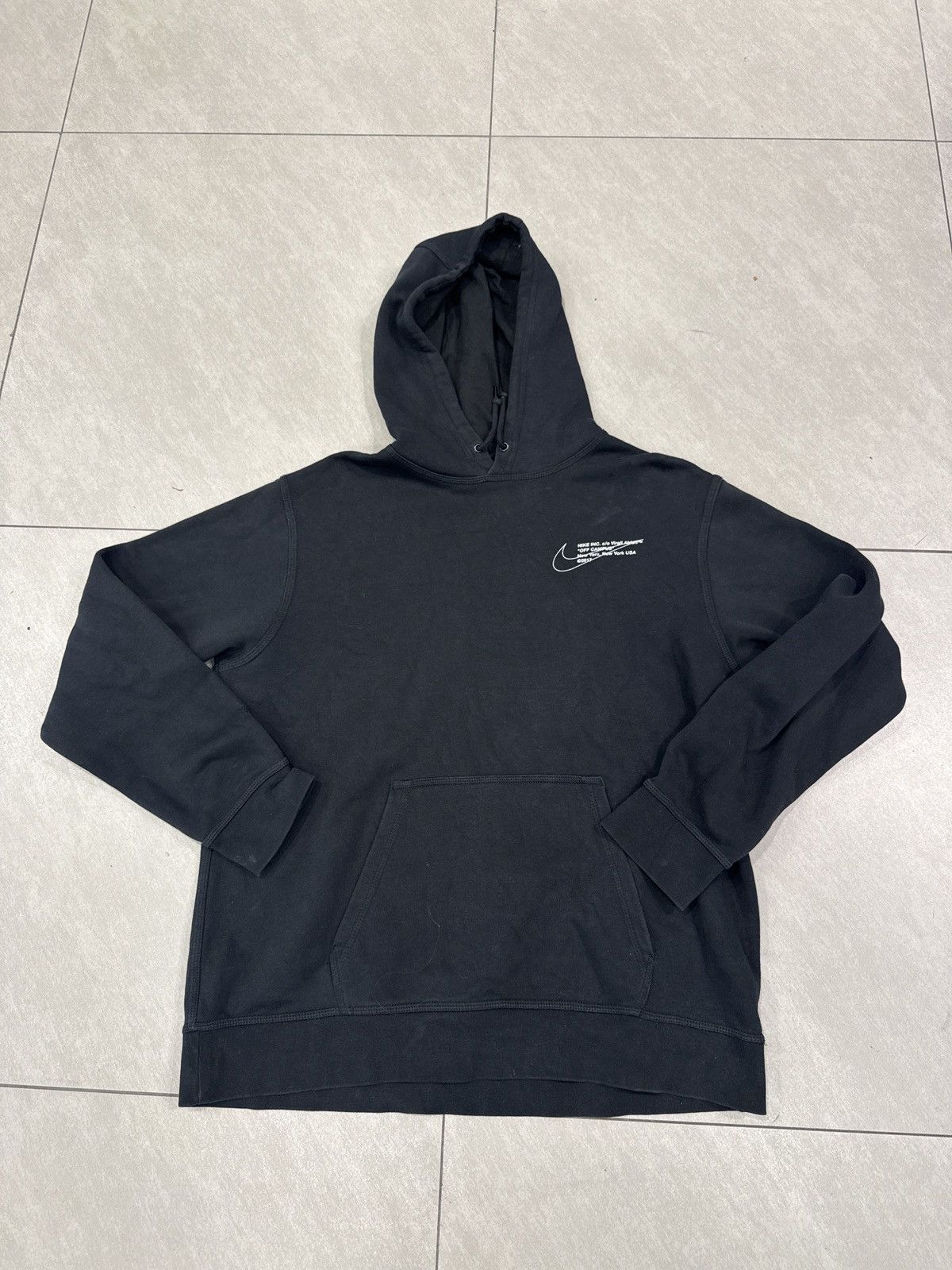 Nike × Off-White Nike Off White Campus Hoodie Size US L / EU 52-54 / 3 - 1 Thumbnail