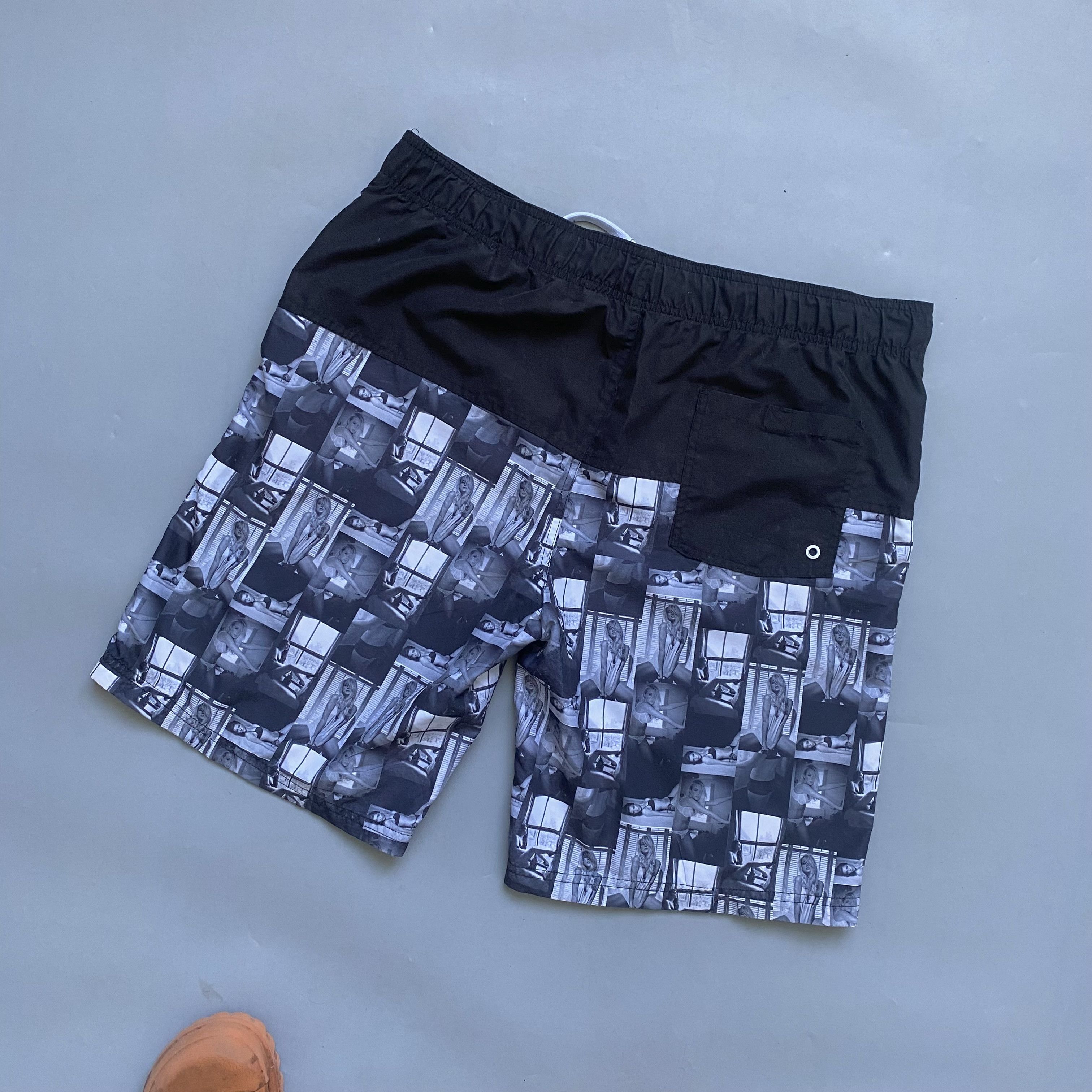 Playboy 🏝️Vintage PLAYBOY style swim shorts Surf style Size US 38 / EU 54 - 6 Thumbnail