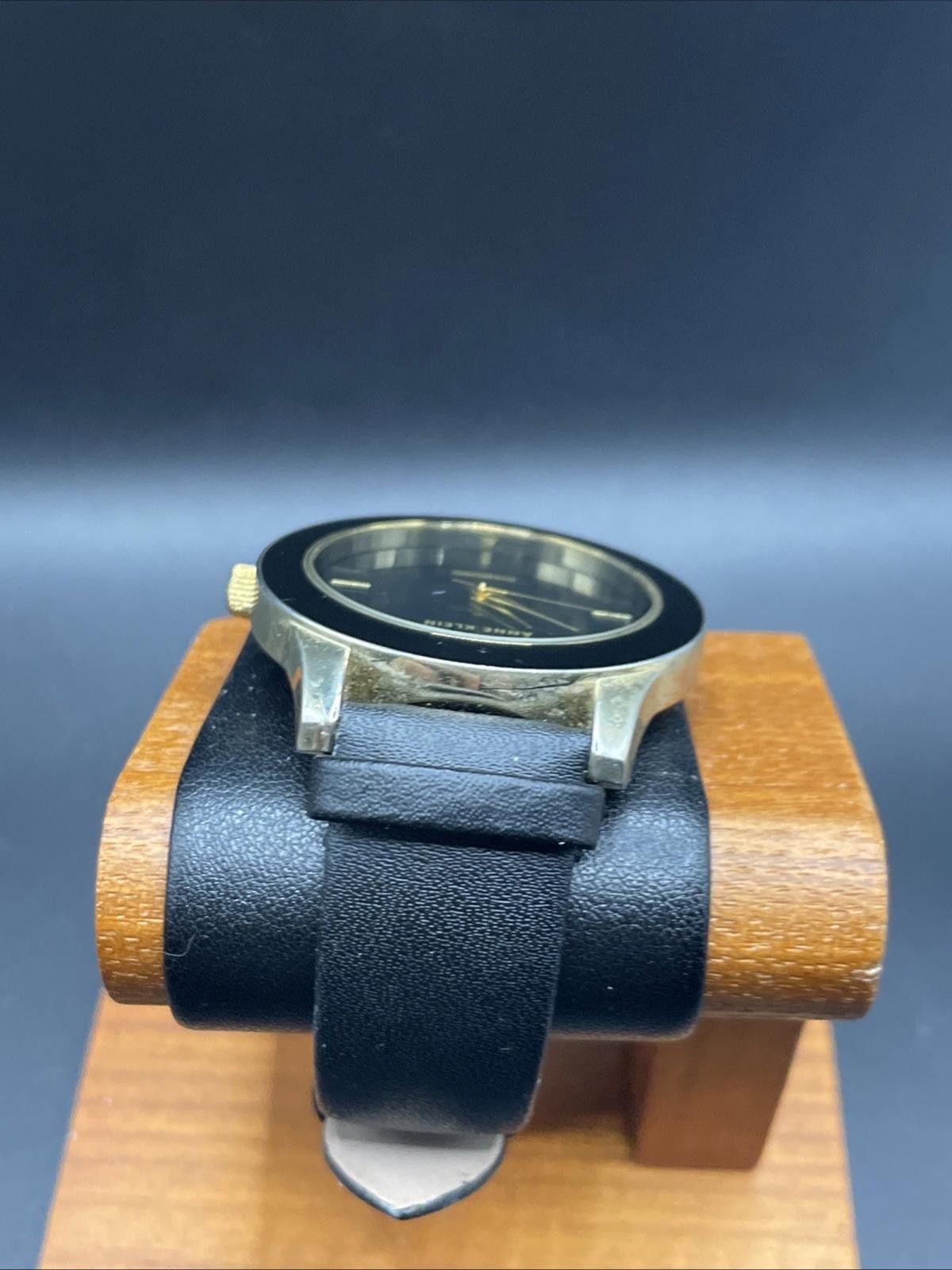 Designer Anne Klein Diamond Black Dial Gold Accents New Battery Size ONE SIZE - 3 Thumbnail