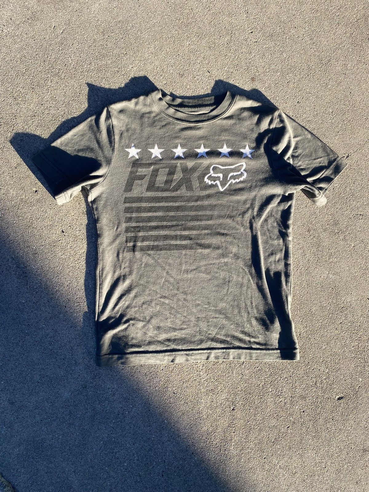 Fox Racing Fox olive green tight tee Size US XS / EU 42 / 0 - 1 Thumbnail