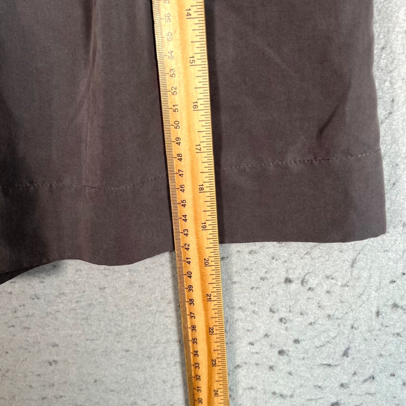 Vintage Morgan Carper Womens Bermuda Shorts 4 Gray Pleated High-Waist With Tie Belt Size 27" / US 4 / IT 40 - 7 Thumbnail