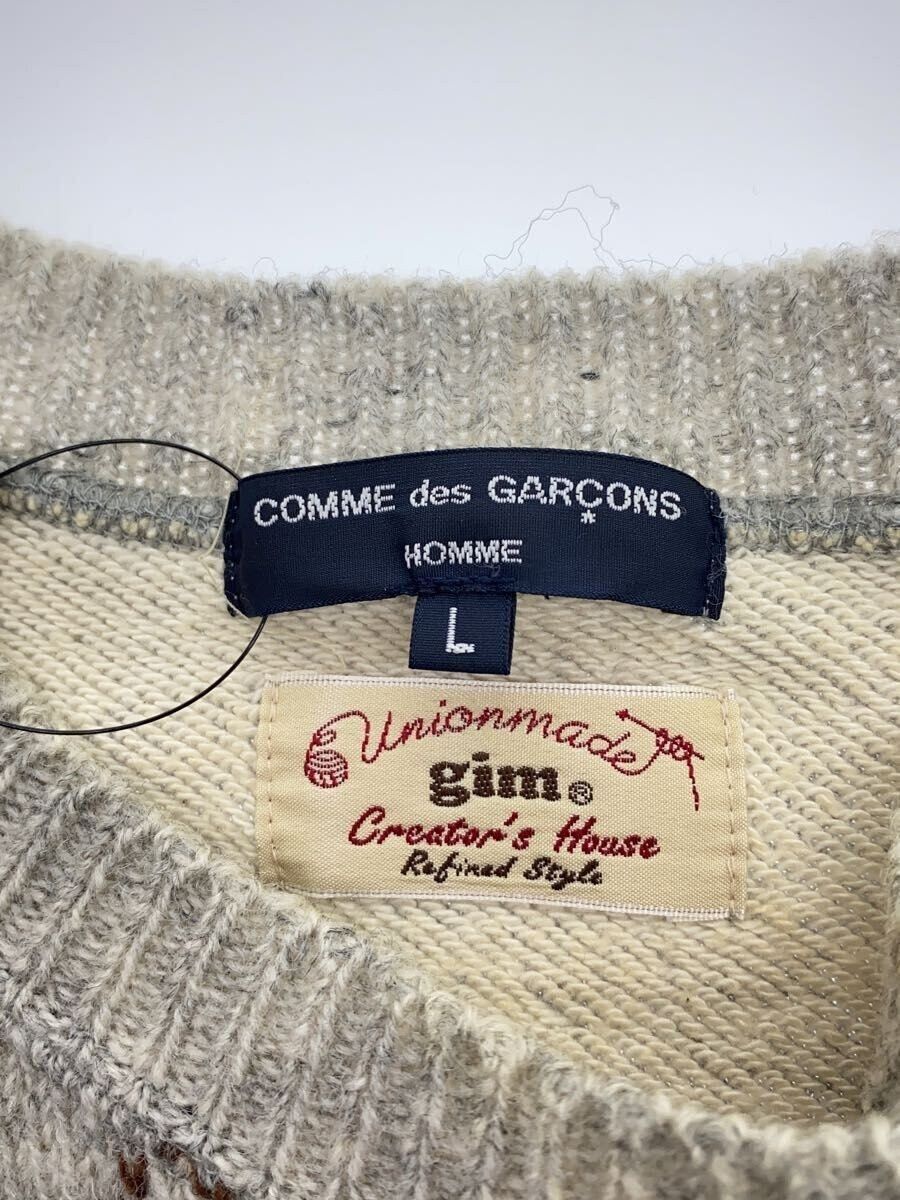 Comme des Garcons × Comme des Garcons Homme Argyle Wool Knit Sweater Size US L / EU 52-54 / 3 - 6 Thumbnail