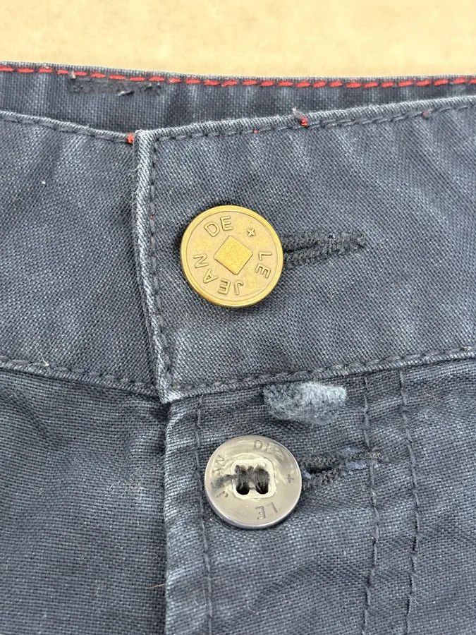 Marithe + Francois Girbaud 2000s Marithé + François Girbaud Navy Cozy Pants Size US 32 / EU 48 - 10 Thumbnail