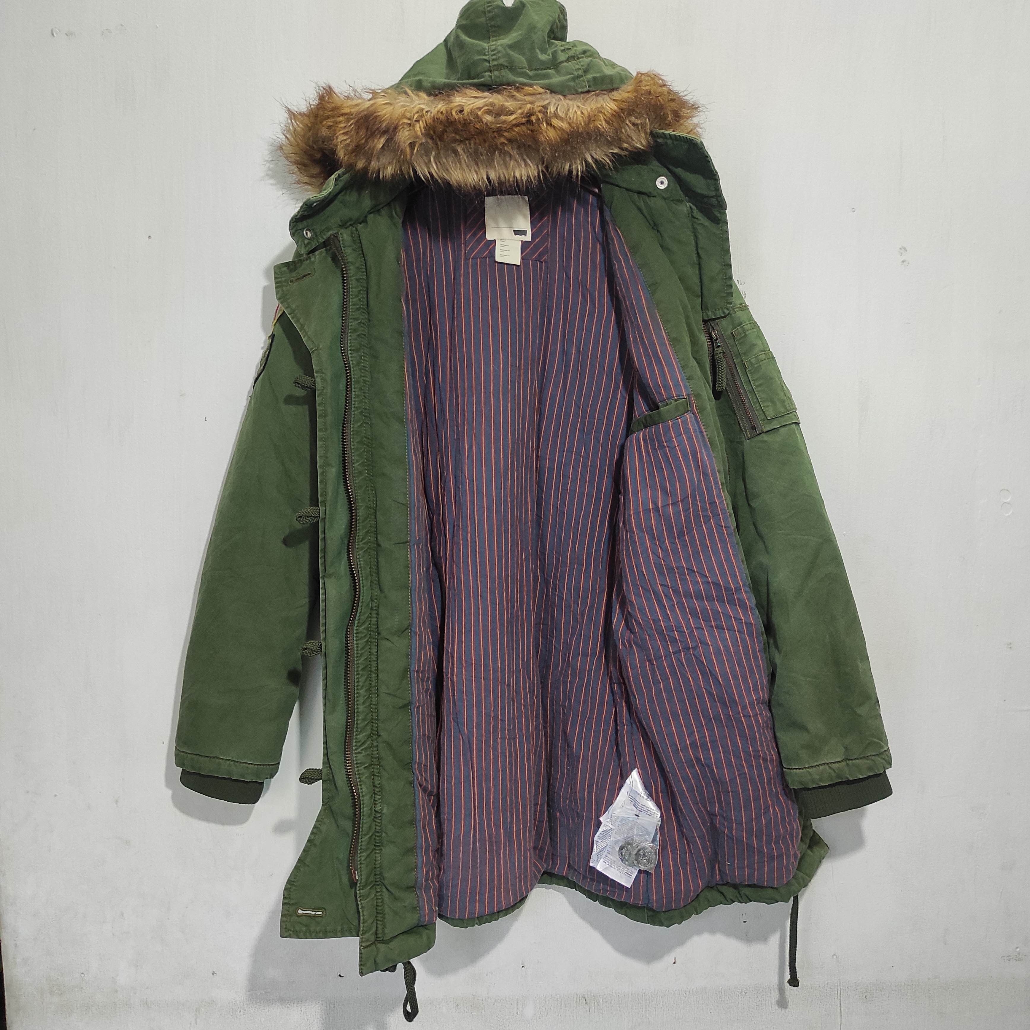 Levi's Vintage Clothing Vintage Levis US Military Parka Fur Hoodie Jacket Size US S / EU 44-46 / 1 - 12 Thumbnail