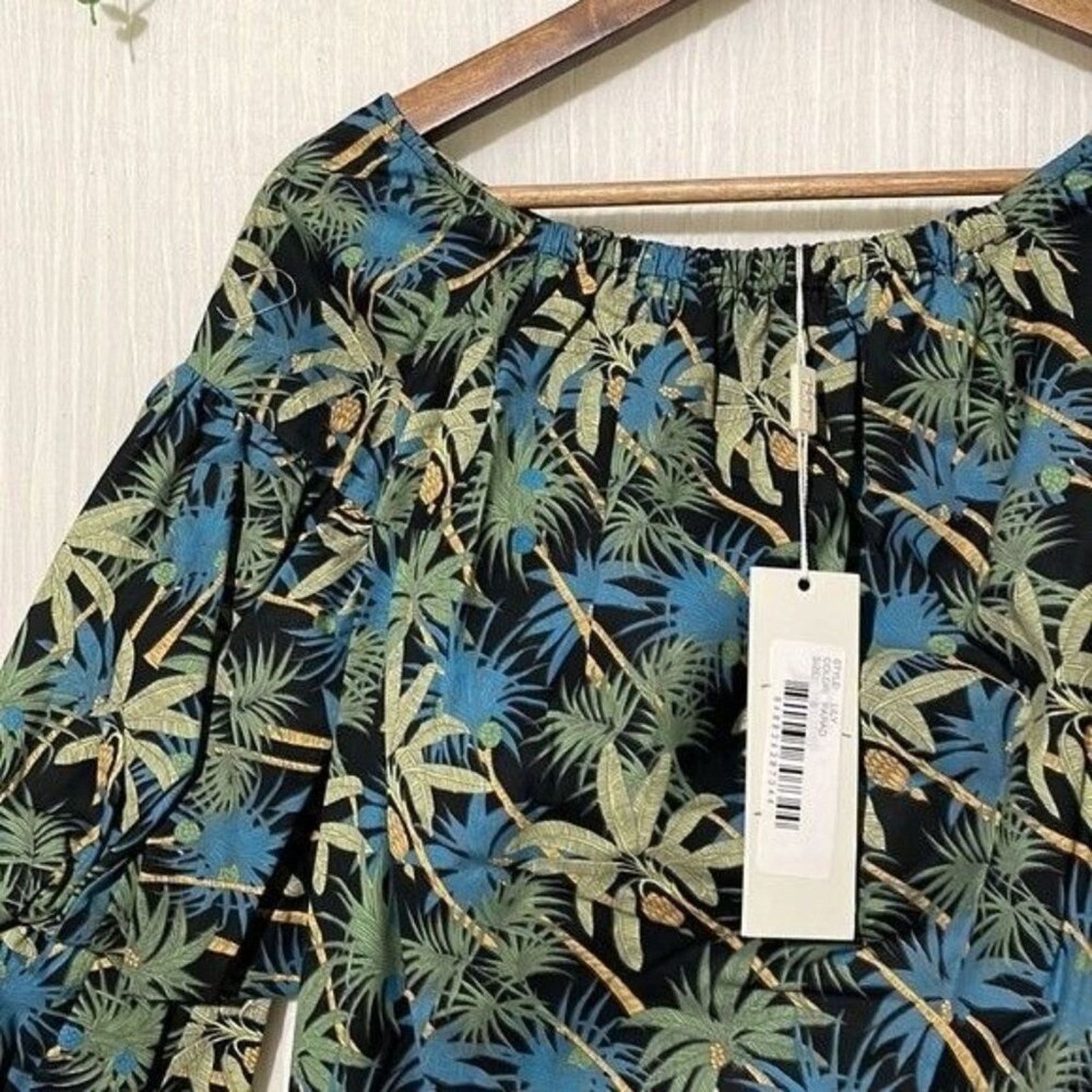 Other Anthropologie Lily Off The Shoulder Paradise Top NWT Small Size S / US 4 / IT 40 - 3 Thumbnail