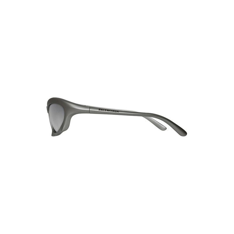 Balenciaga o1tr1nto0426 Size: OS / Bat Rectangle Sunglasses in Silver Size ONE SIZE - 3 Thumbnail