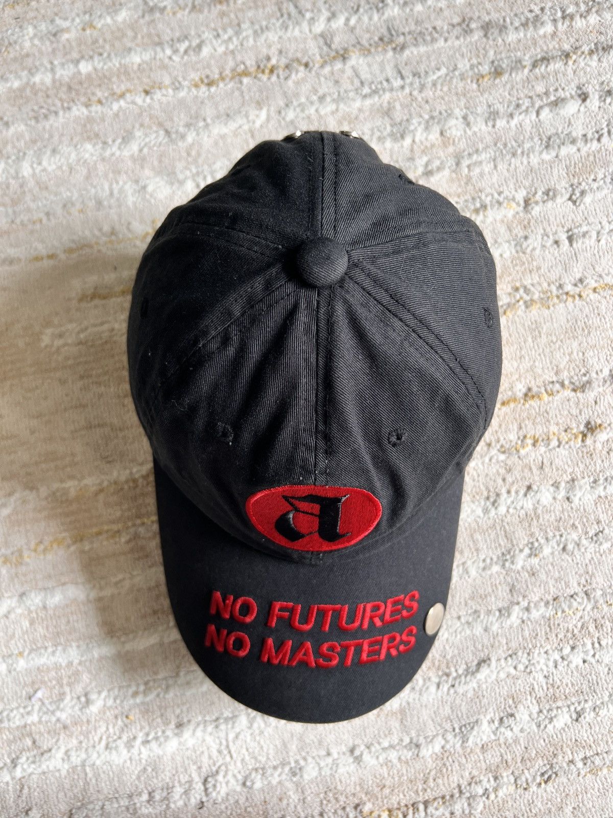 Japanese Brand Y2k New Anarchy Another Youth “No Future No Master” Hat Size ONE SIZE - 2 Thumbnail