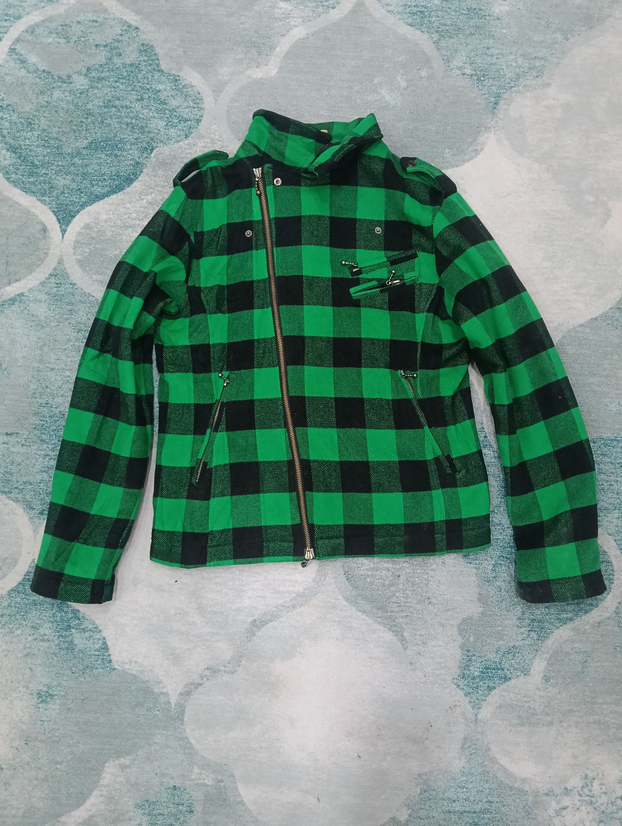 Daily News Japanese Brand Double Collar Rockabilly