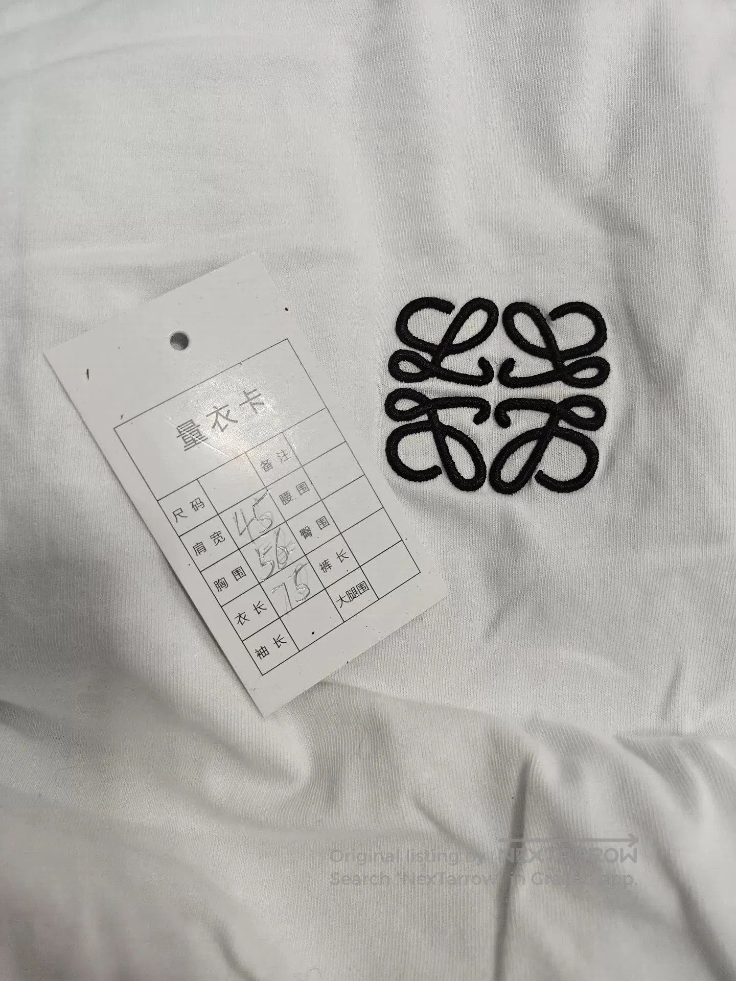 Loewe Loewe Logo Embroidered Short Sleeve Shirt. Size US M / EU 48-50 / 2 - 5 Thumbnail