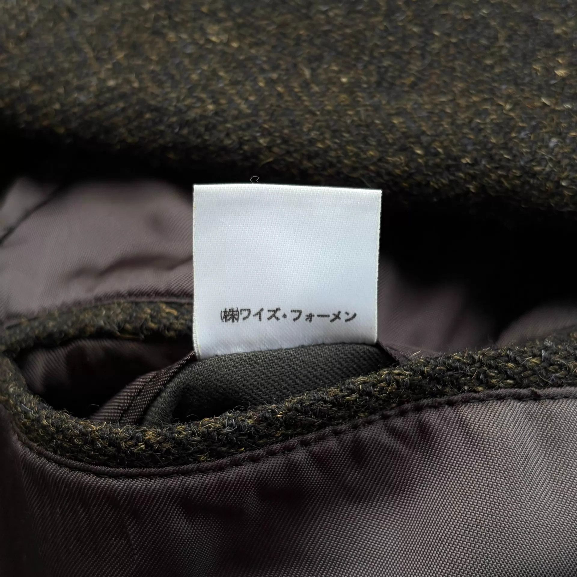 Yohji Yamamoto Yohji Yamamoto 80s Y's Herringbone Tweed Blazer Size US S / EU 44-46 / 1 - 6 Thumbnail