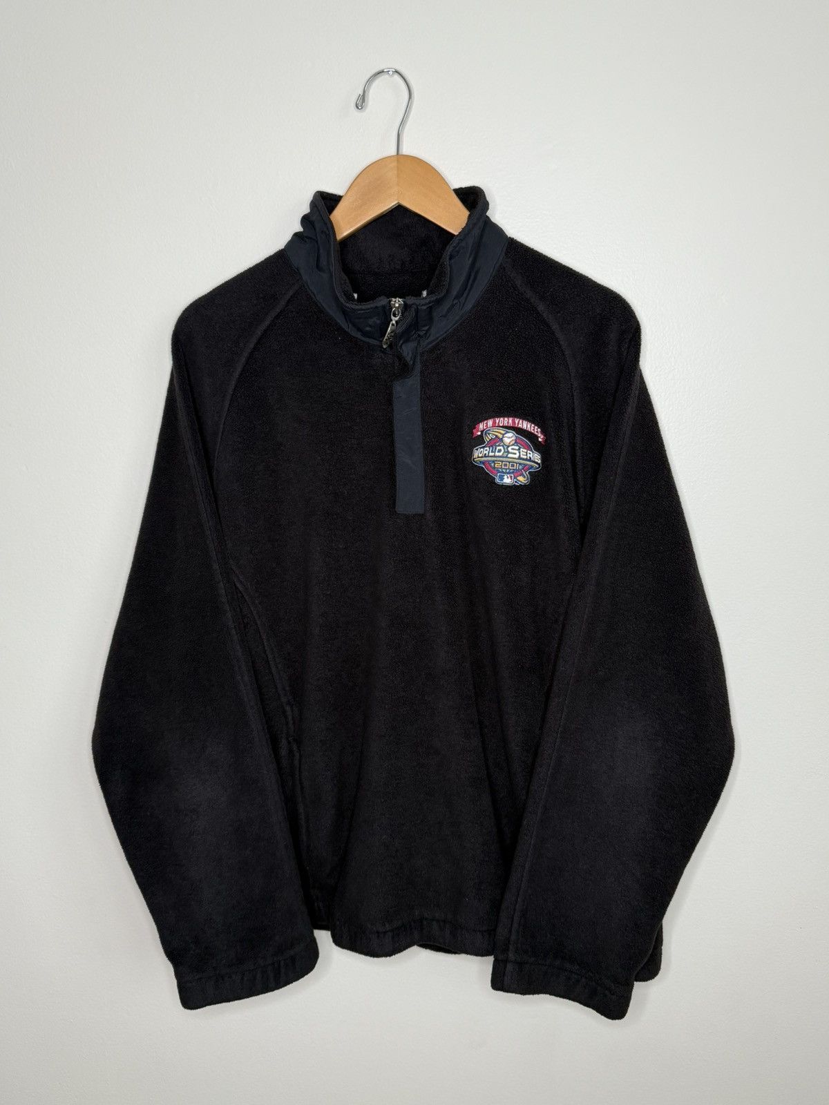 MLB Vintage New York Yankees 2001 World Series Fleece Pullover Size US L / EU 52-54 / 3 - 1 Thumbnail