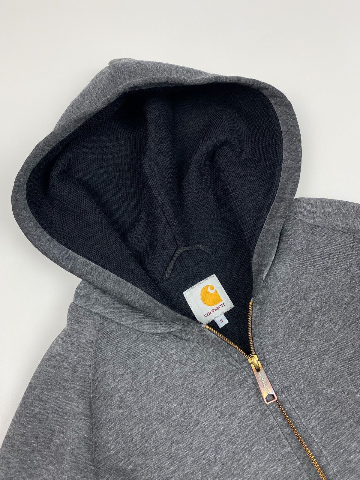 Carhartt Y2K Distressed Carhartt Hooded Thermal Lined Zip Jacket Size US S / EU 44-46 / 1 - 2 Thumbnail