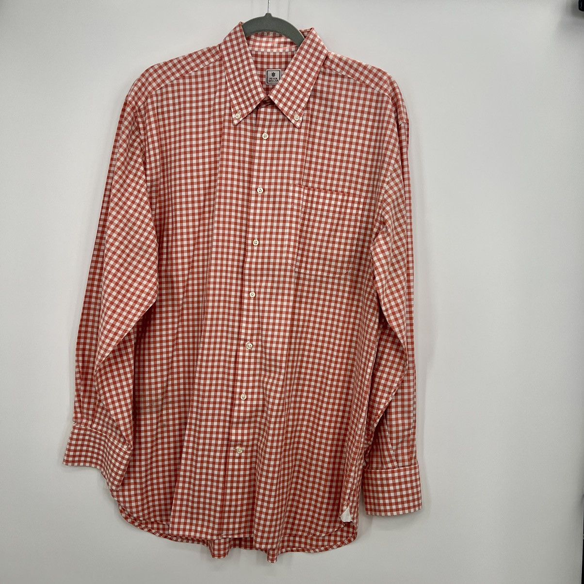 Peter Millar Peter Millar Men Button Down Long Sleeve Dress Shirt Top Size US L / EU 52-54 / 3 - 3 Thumbnail