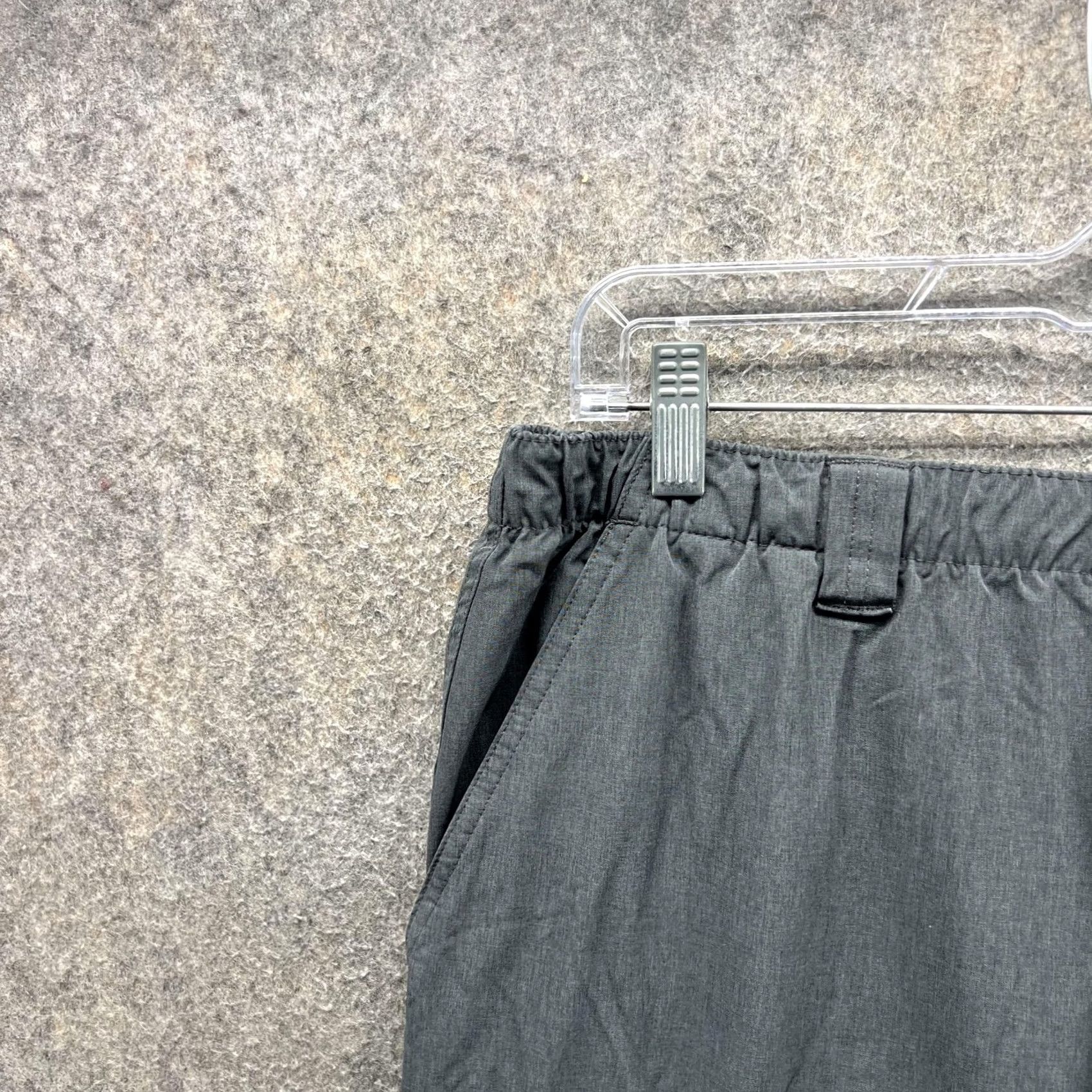 Vintage Reel Legends Pants Mens L Gray Convertible Cargo Nylon Hiking Fishing Pants Size US 33 - 3 Thumbnail
