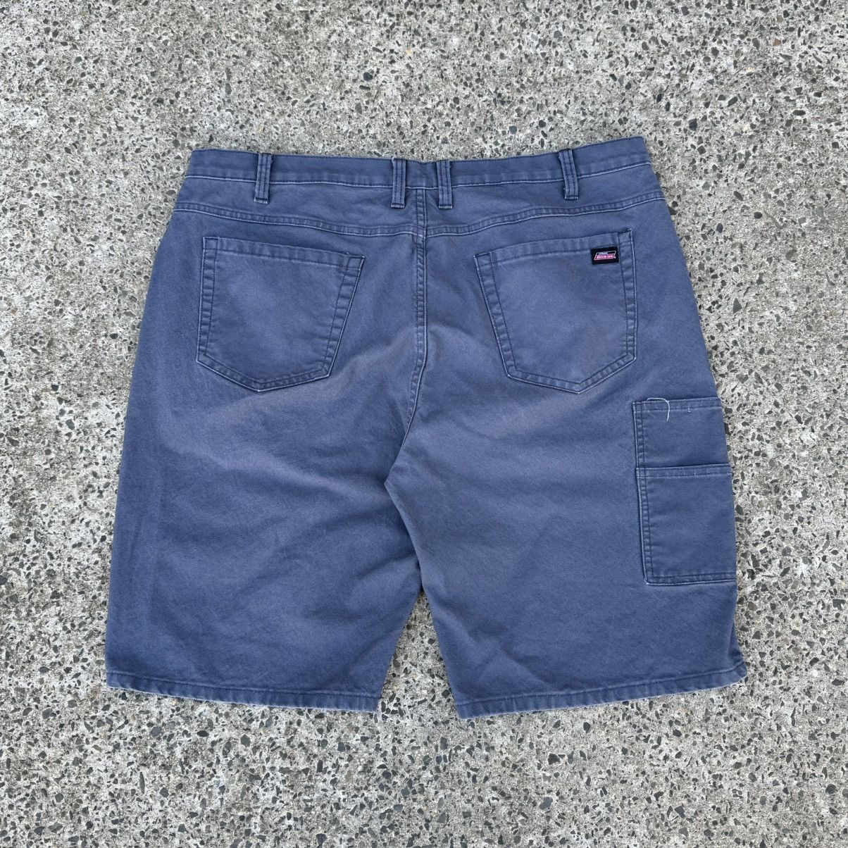 Dickies × Vintage Dickies Work Shorts W40 Gray Utility Cargo Cotton Blend Size US 40 / EU 56 - 2 Thumbnail