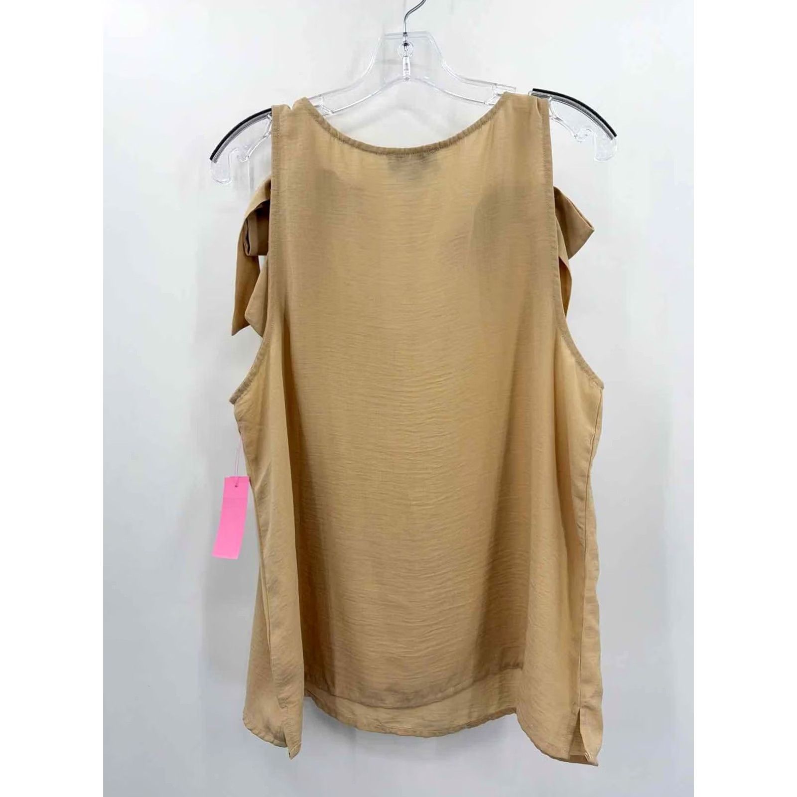 Vintage CeCe Tan Tank Top Large Size L / US 10 / IT 46 - 2 Thumbnail
