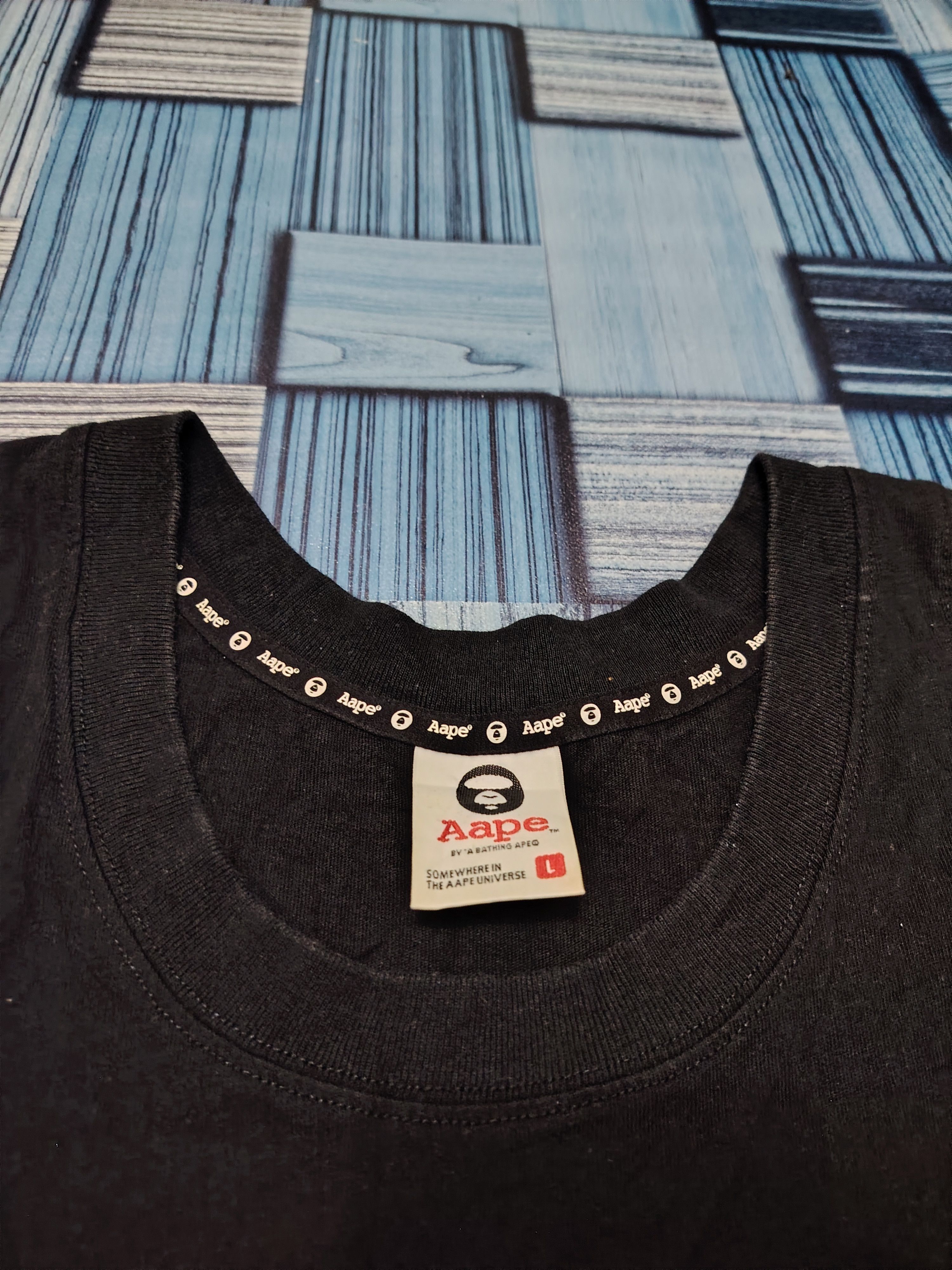 Aape Aape by A Bathing Ape Sleeveless Distressed Size US L / EU 52-54 / 3 - 3 Thumbnail