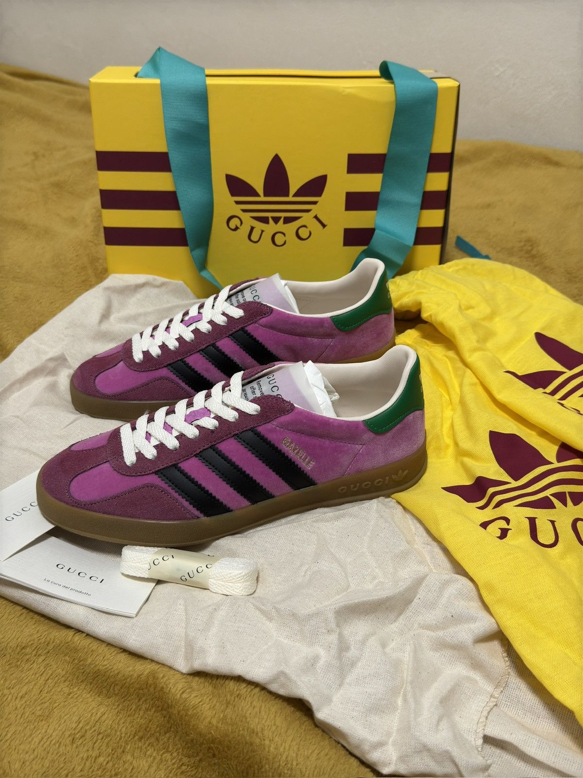 Adidas × Gucci New Adidas x Gucci 40 Size US 10 / IT 40 - 3 Thumbnail