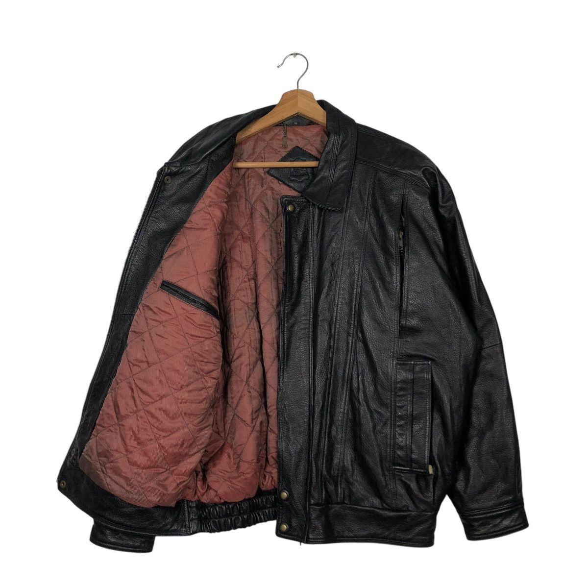 Aero Leathers VINTAGE BIKER GENUINE LEATHER JACKET ECHT LEDER ISSEY MIYAKE Size US M / EU 48-50 / 2 - 13 Thumbnail