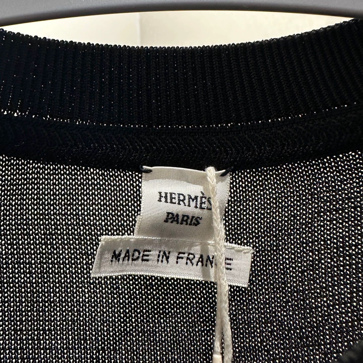 Hermes Hermès may664 patterned silk knit long-sleeve 36 Size XS / US 0-2 / IT 36-38 - 3 Thumbnail