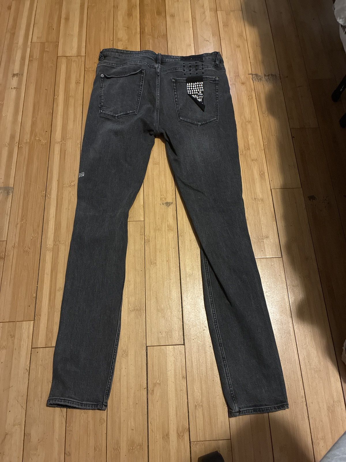 Ksubi van winkle angst black trashed Jeans Size US 36 / EU 52 - 7 Thumbnail