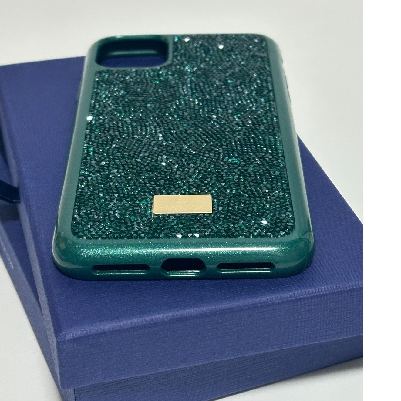 Swarovski Swarovski Case with Bumper Phone 11 Pro Max Green new Size ONE SIZE - 8 Thumbnail
