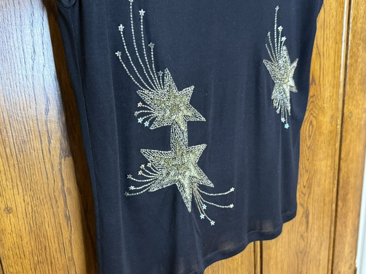 Saint Laurent Paris SS15 Saint Laurent Hedi Slimane starburst silk tank shirt M Size US M / EU 48-50 / 2 - 12 Thumbnail