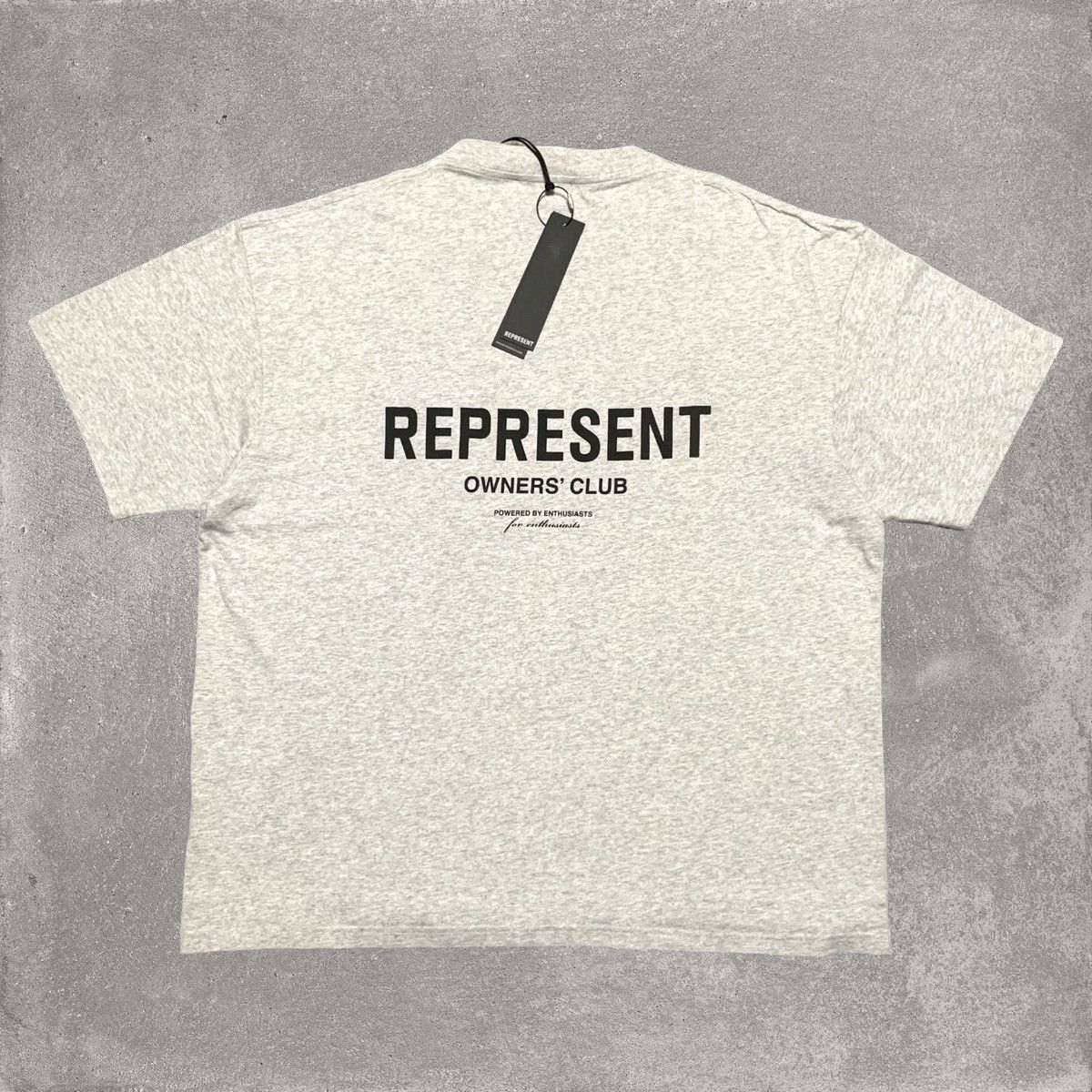 Represent Clo. Represent XL Owners Club Ash Grey Tee Size US XL / EU 56 / 4 - 1 Thumbnail
