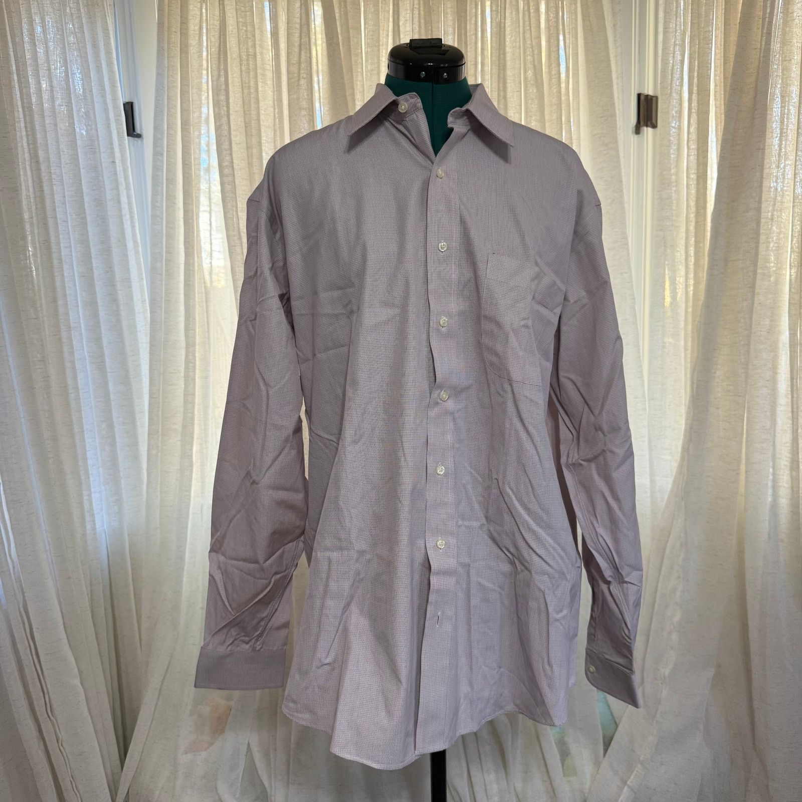 Jos. A. Bank Jos. A. Bank Executive Collection Red Plaid Shirt | Sz 16-35 Size US L / EU 52-54 / 3 - 2 Thumbnail
