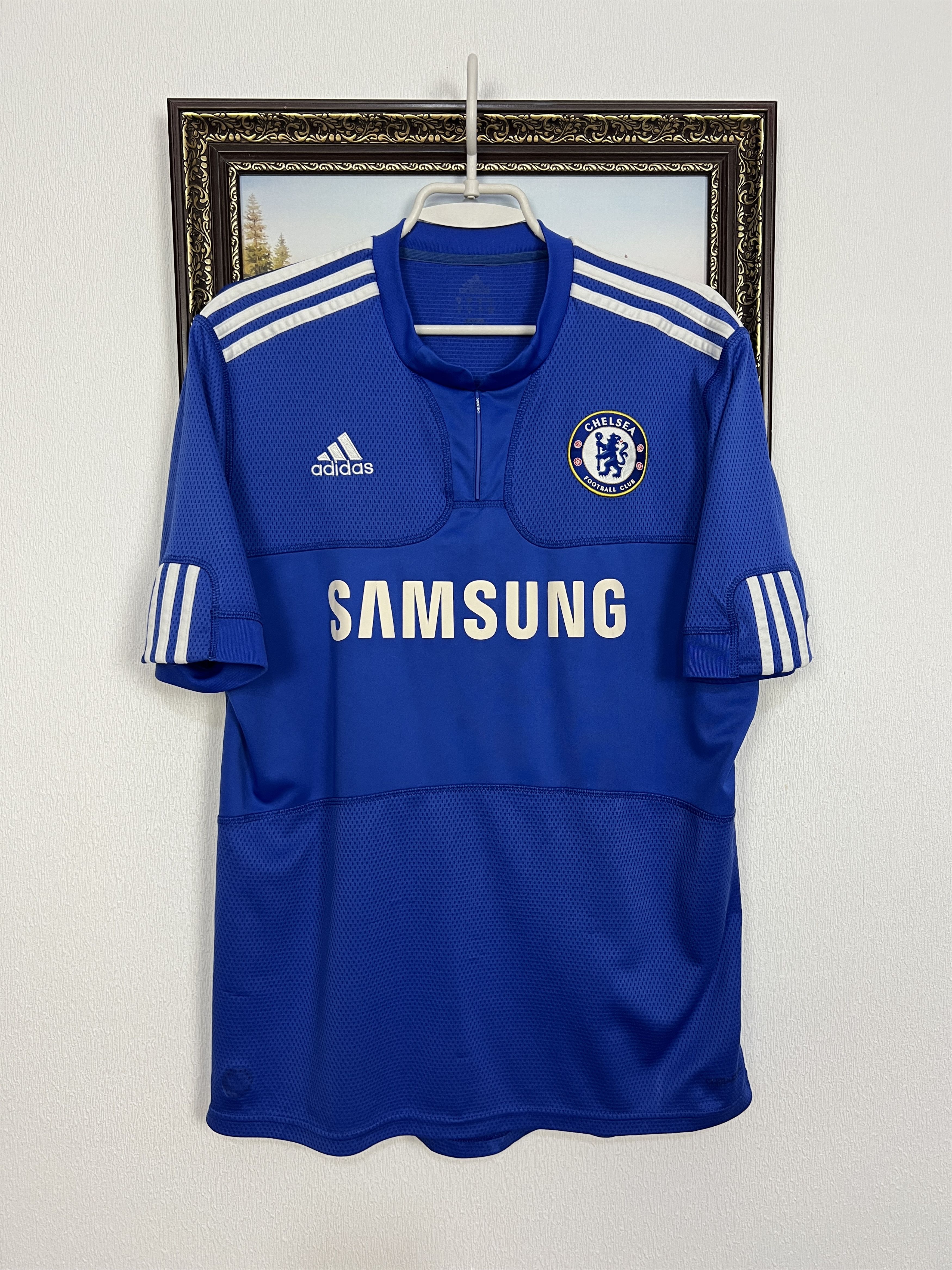 Adidas Chelsea Home football shirt 2009 Soccer Jersey Trikot Blues Size US M / EU 48-50 / 2 - 1 Thumbnail
