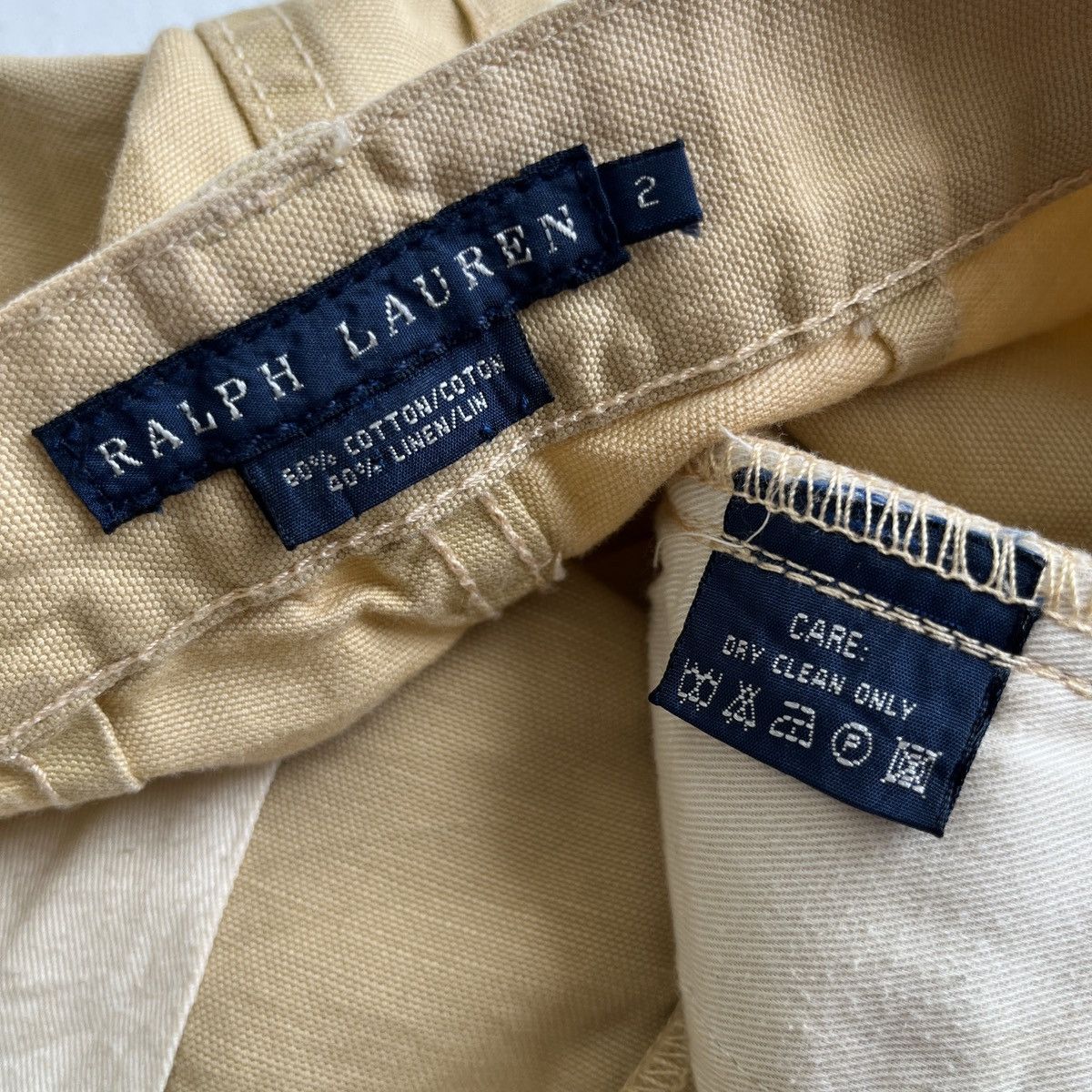 Polo Ralph Lauren × Ralph Lauren 💥Rare💥 Vintage Ralph Lauren Patchwork pants Size 30" / US 8 / IT 44 - 6 Thumbnail