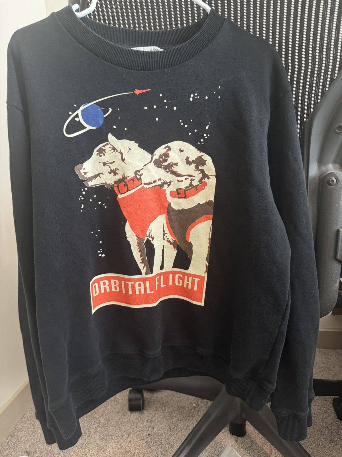 JW Anderson JW Anderson "Orbital Flight" Sweatshirt Size US XL / EU 56 / 4 - 1 Thumbnail