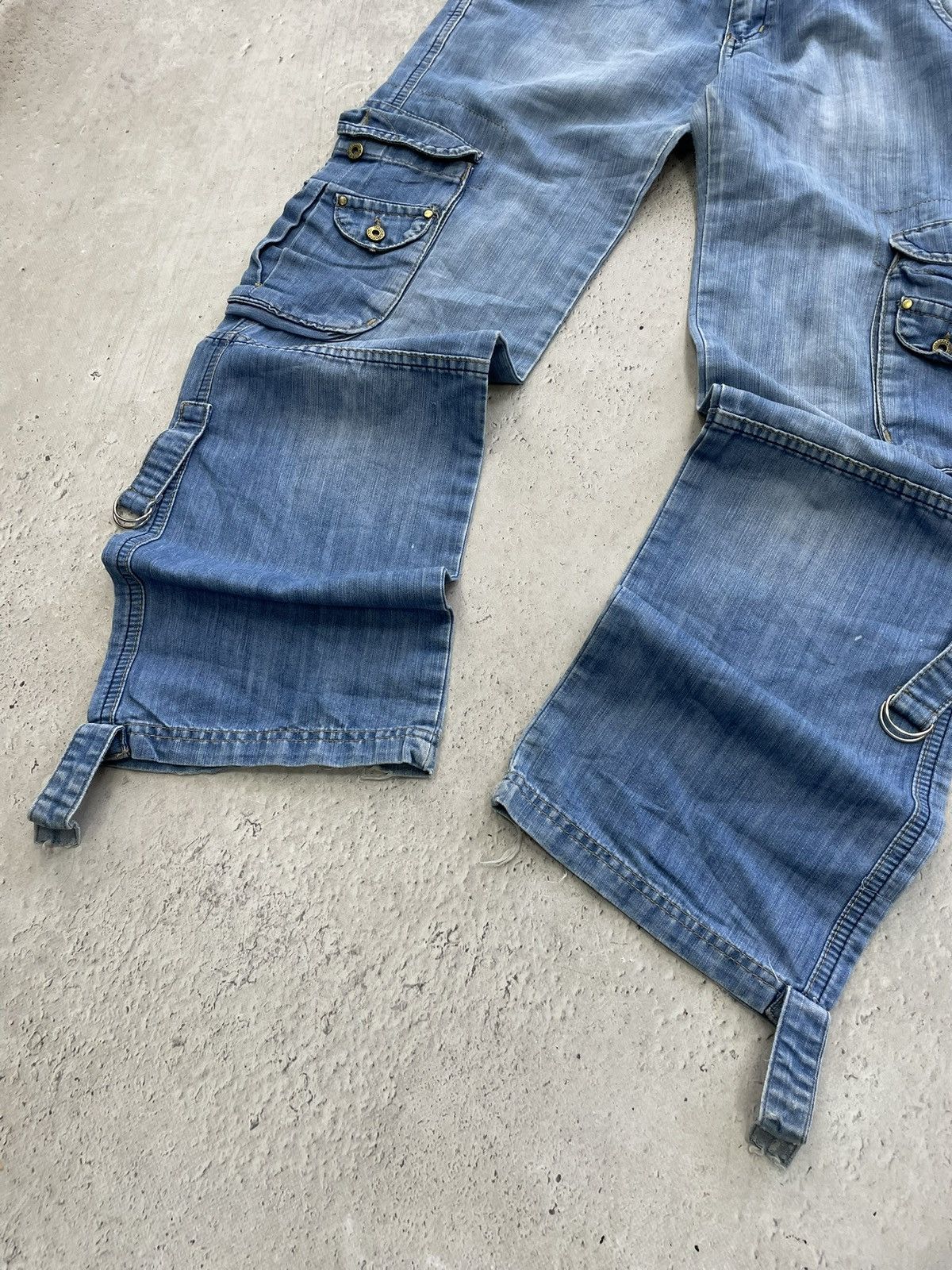 Dolce & Gabbana Rare flared denim cargo Dolce Gabbana 2000s pants jeans Size US 29 - 2 Thumbnail