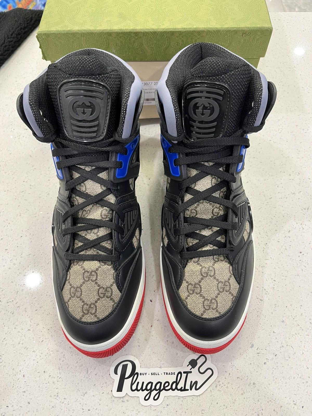 Gucci Gucci Hightop Sneakers Size US 11.5 / EU 44-45 - 2 Thumbnail