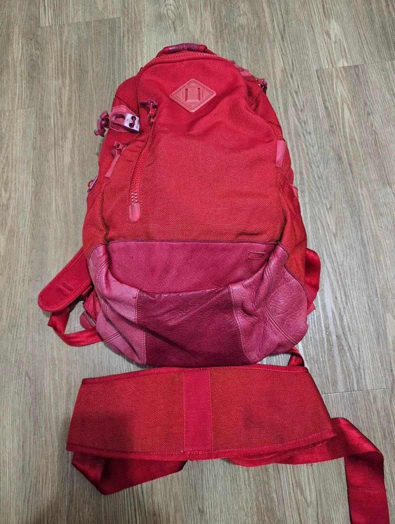 Visvim Visvim 20L Red Backpack with Waist Belt-2506 Size ONE SIZE - 1 Thumbnail