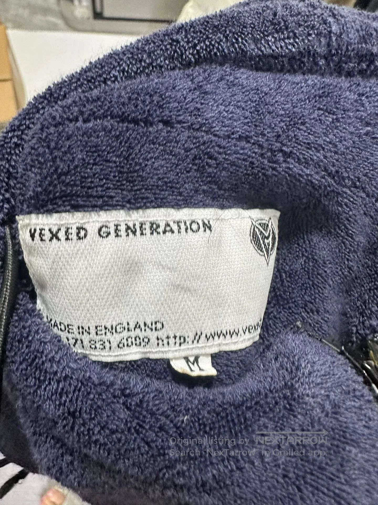 Vexed Generation glossy fleece ninja hoodie jacket. Size US M / EU 48-50 / 2 - 5 Thumbnail