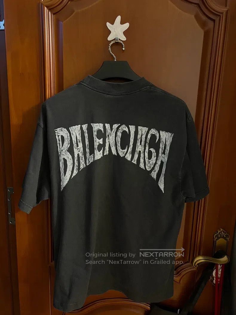 Other Balenciaga Scenery Eiffel Tower Short Sleeve Size US S / EU 44-46 / 1 - 2 Thumbnail
