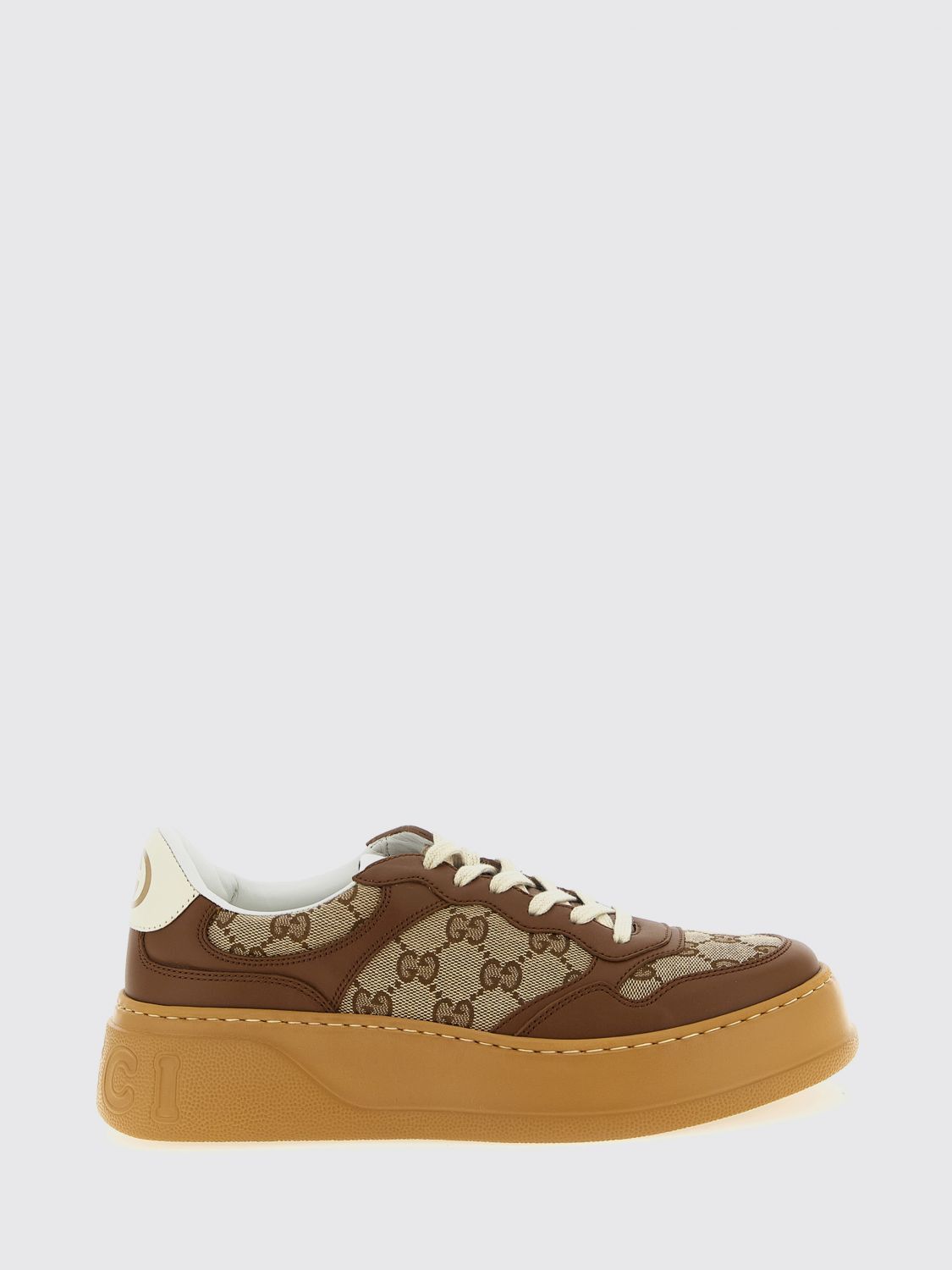 Gucci Gucci Sneakers Woman Brown Size US 5 / IT 35 - 1 Thumbnail