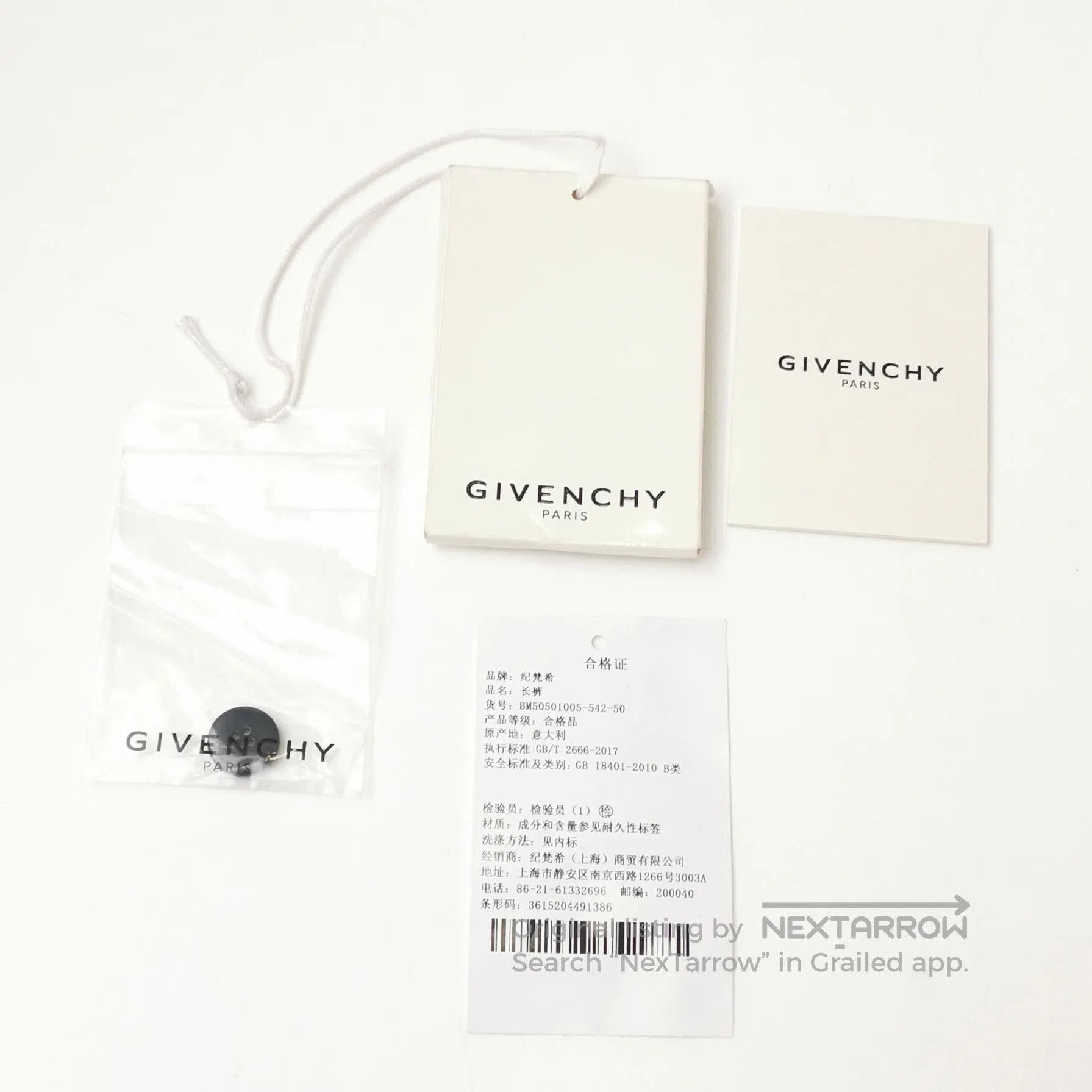 Givenchy Givenchy Cotton Color Block Slim Fit Trousers. Size US 32 / EU 48 - 1 Thumbnail