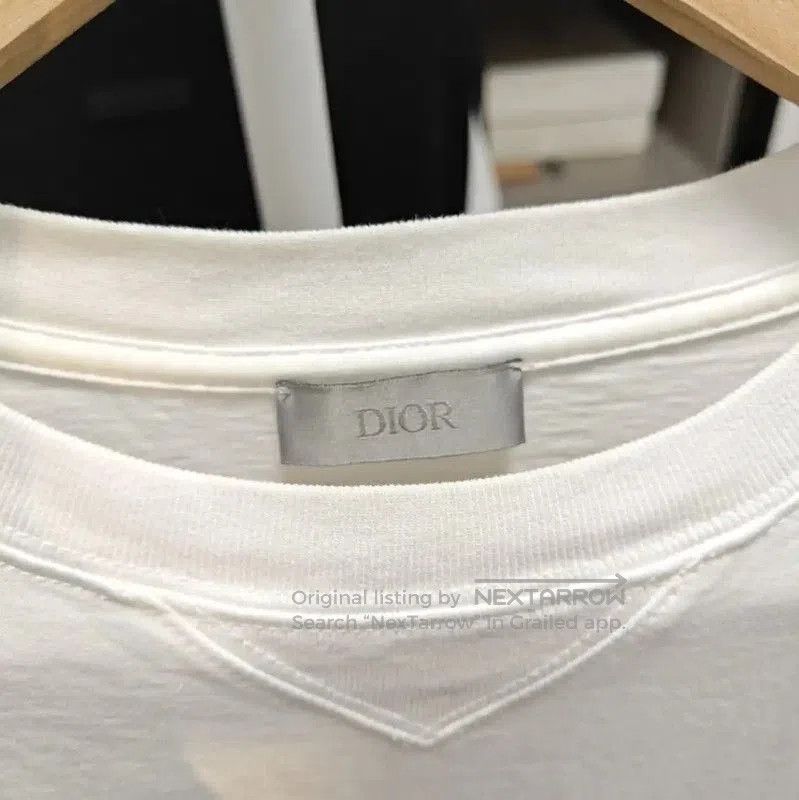 Dior Dior White Cotton Short Sleeve T-Shirt . Size US S / EU 44-46 / 1 - 4 Thumbnail