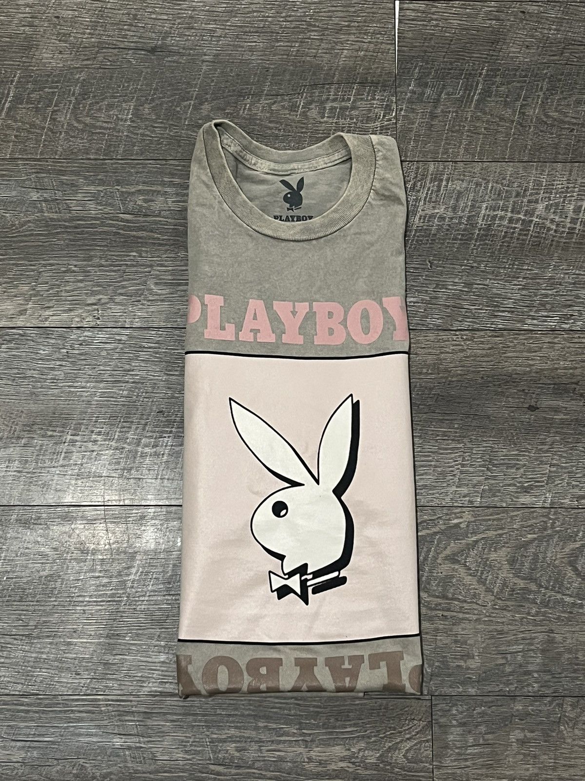 Playboy Playboy Garment Dyed Tee Shirt Size Medium Size US M / EU 48-50 / 2 - 5 Thumbnail